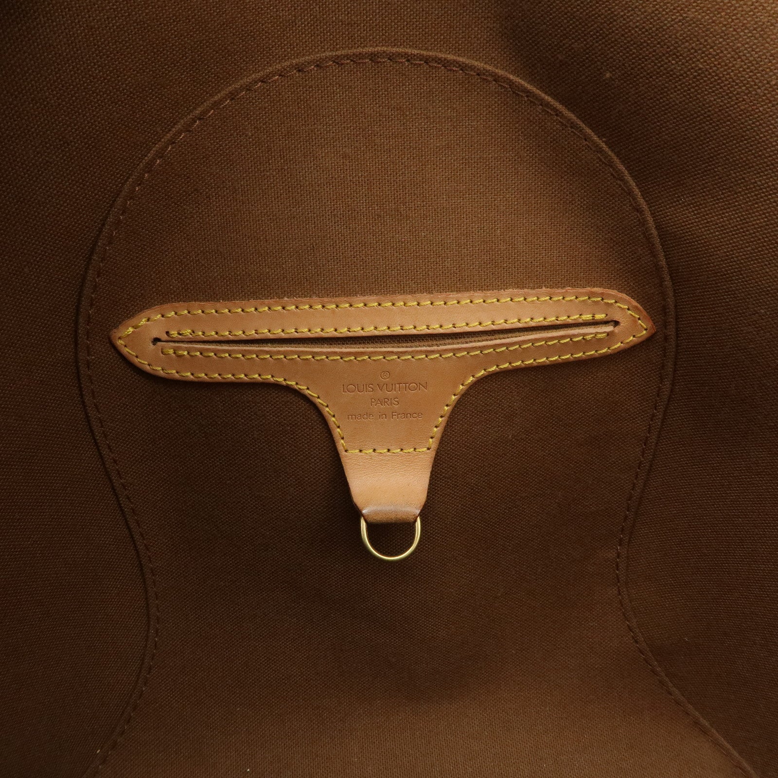 Louis Vuitton Monogram Ellipse MM Hand Bag Brown M51126