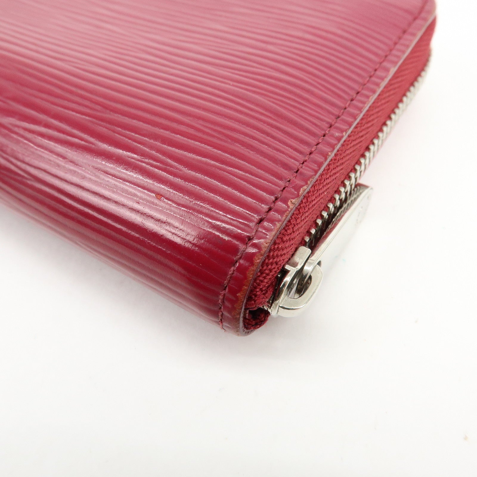 Louis Vuitton Epi Zippy Coin Purse Coin Case Fuchsia M60383