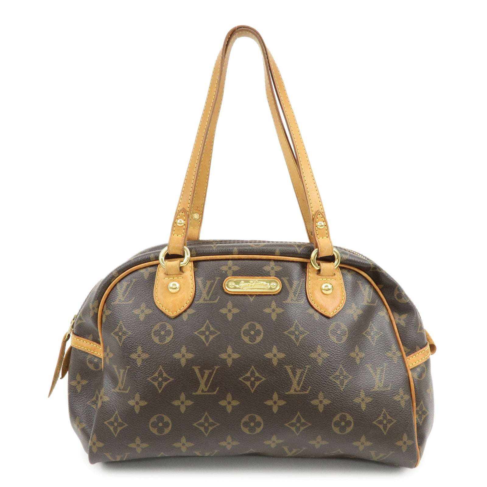 Louis Vuitton Monogram Montorgueil PM Shoulder Bag Brown M95565
