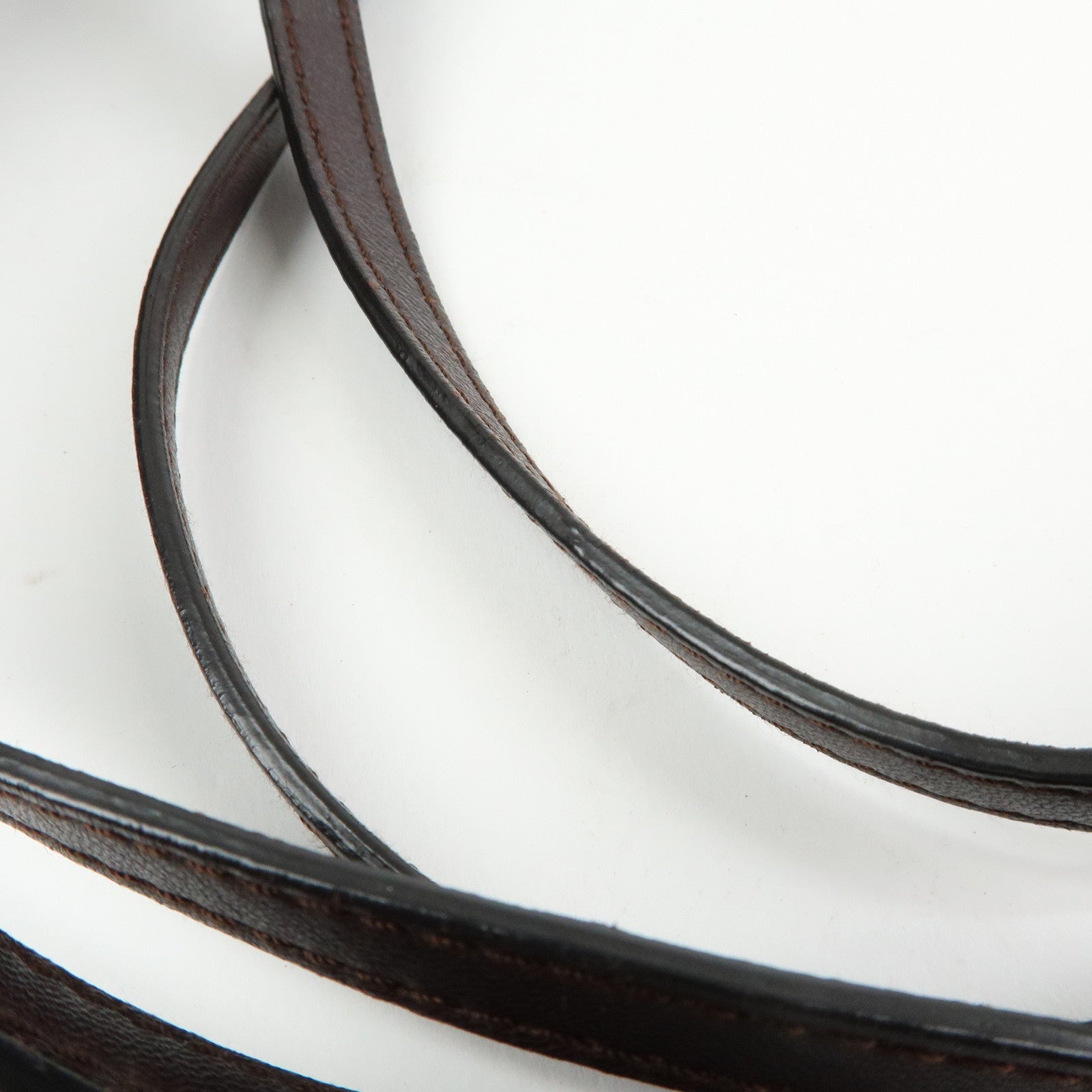 BOTTEGA VENETA Intrecciato Leather Shoulder Bag Brown 255693