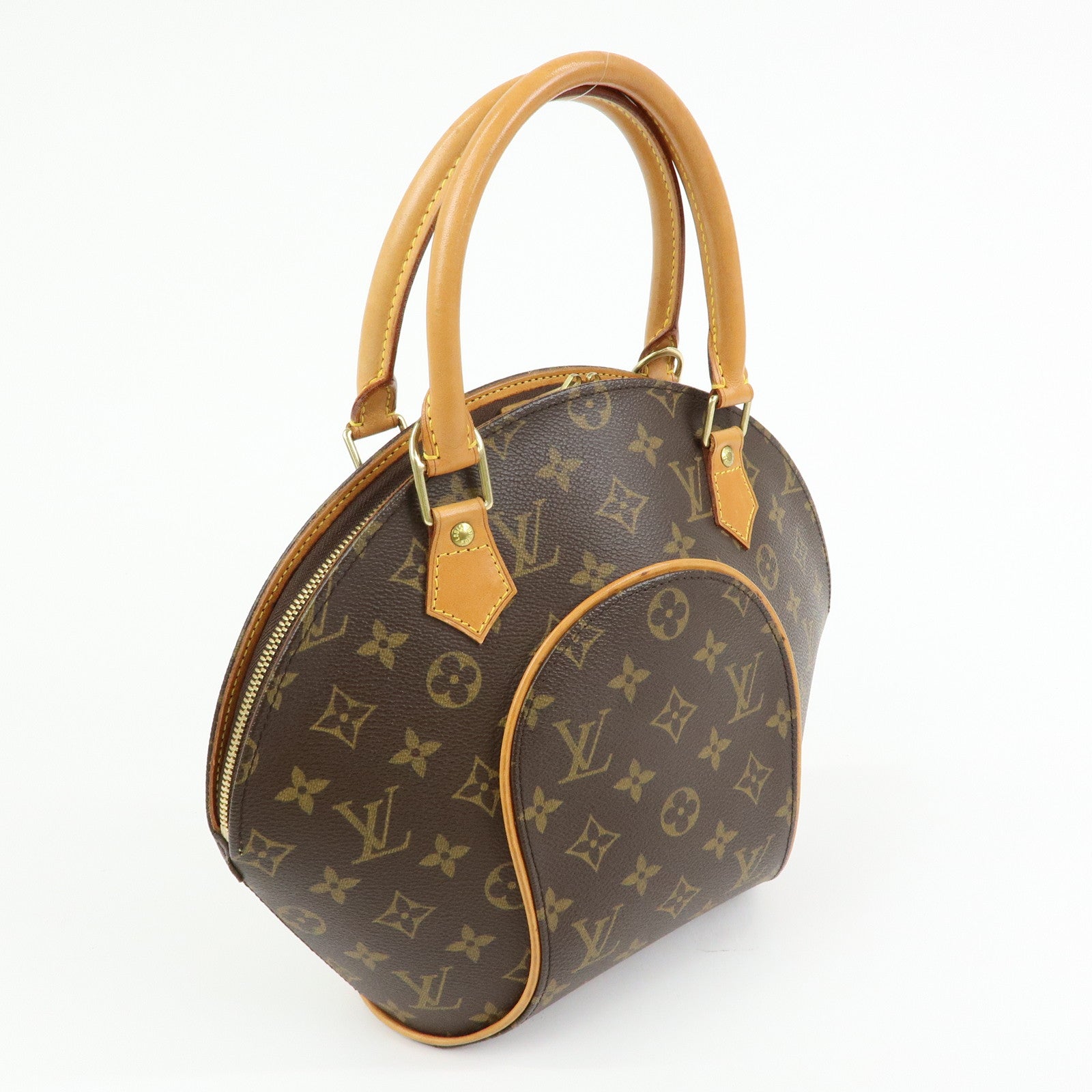 Louis Vuitton Monogram Ellipse PM Hand Bag Brown M51127