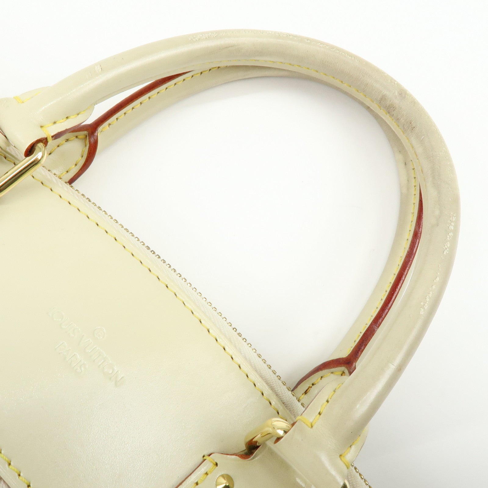Louis Vuitton Suhari Lock It PM Hand Bag Blanc M91887