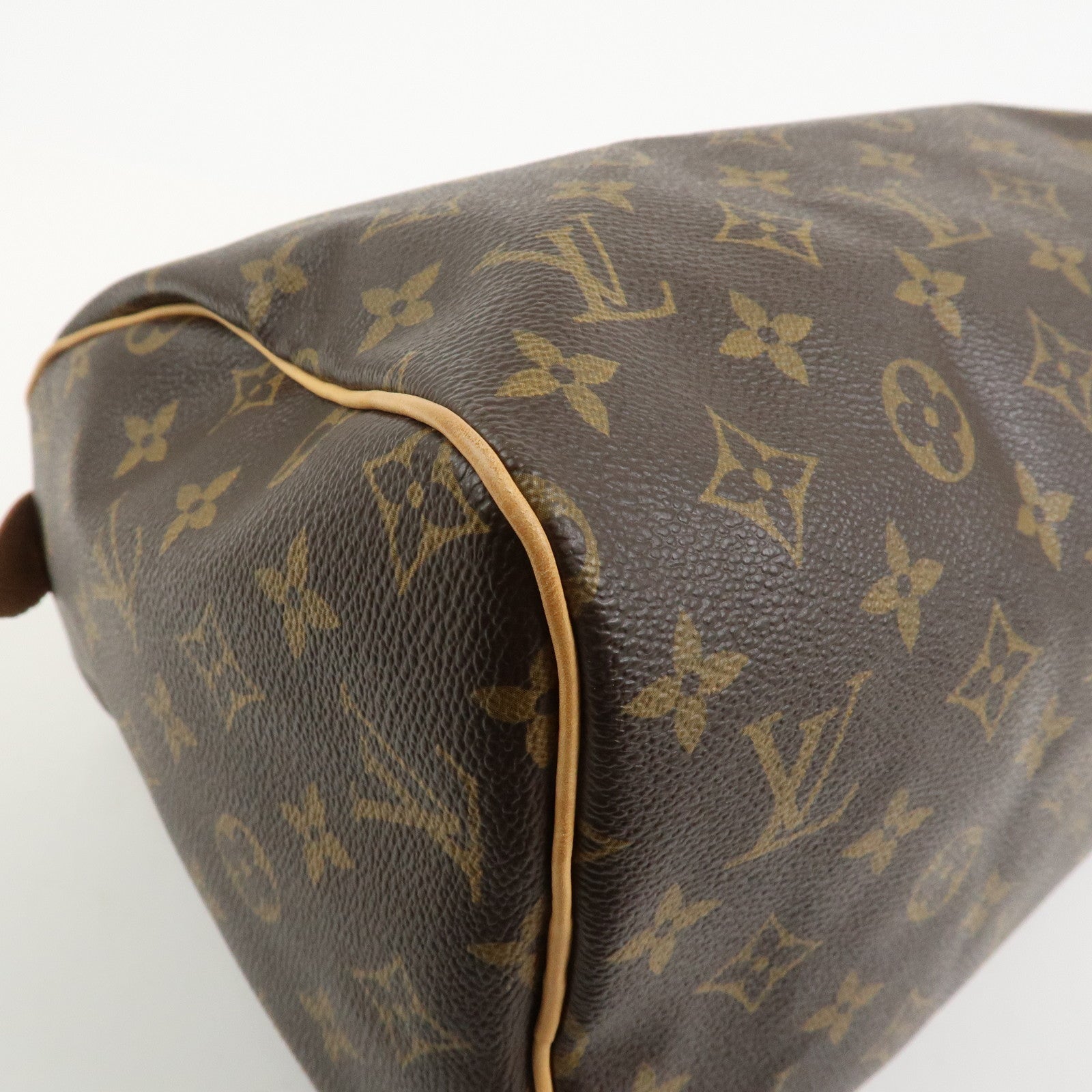 Louis Vuitton Monogram Speedy 30 Boston Bag Hand Bag Brown M41526