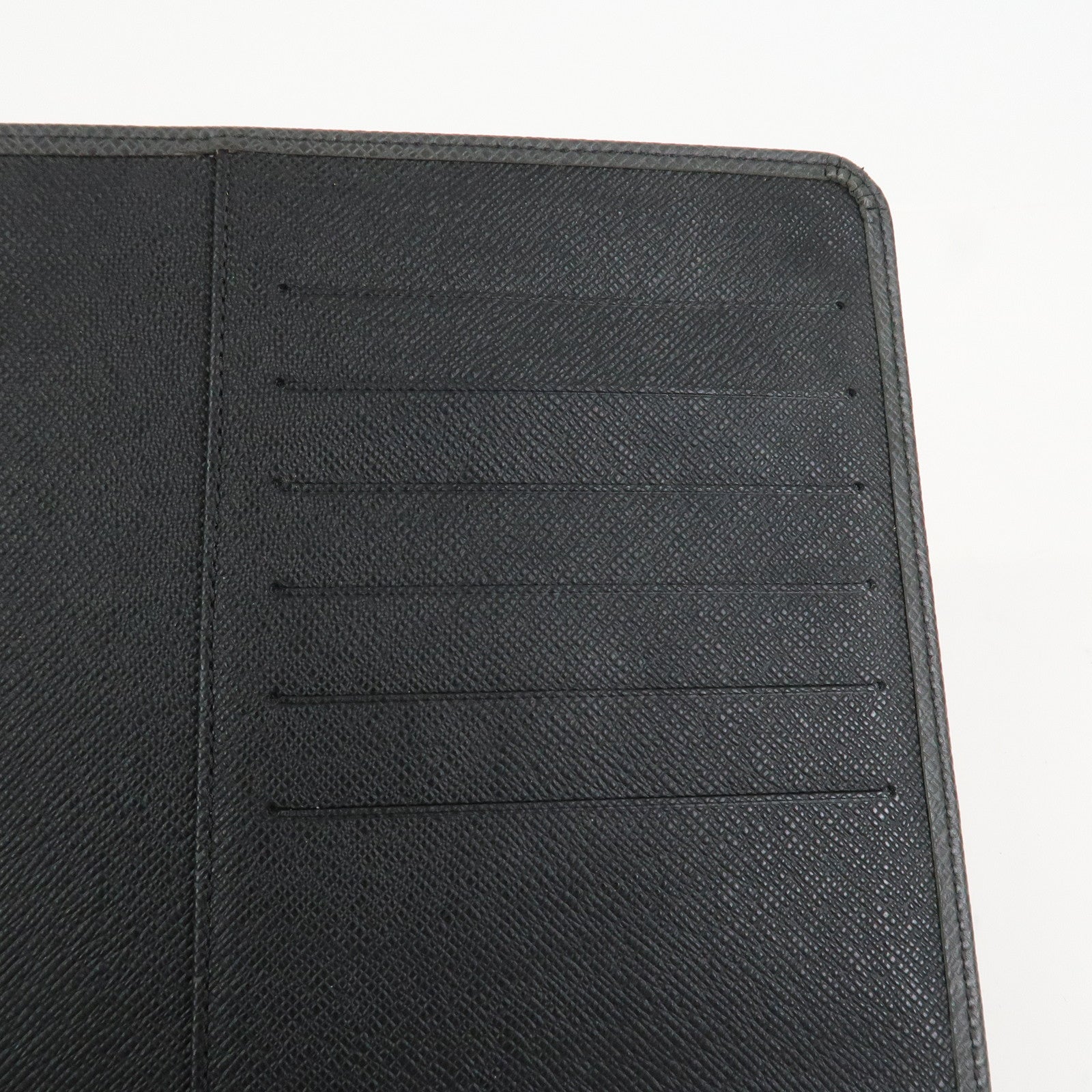 Louis Vuitton Taiga Agenda Bureau Planner Cover Ardoise R20409