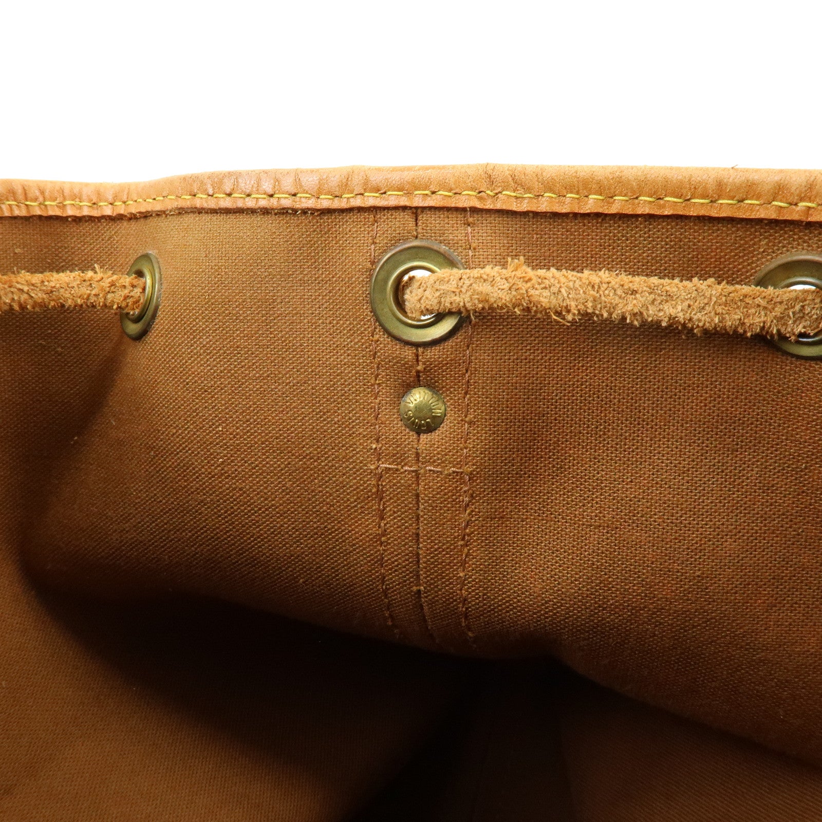 Louis Vuitton Monogram Petit Noe Shoulder Bag Brown M42226