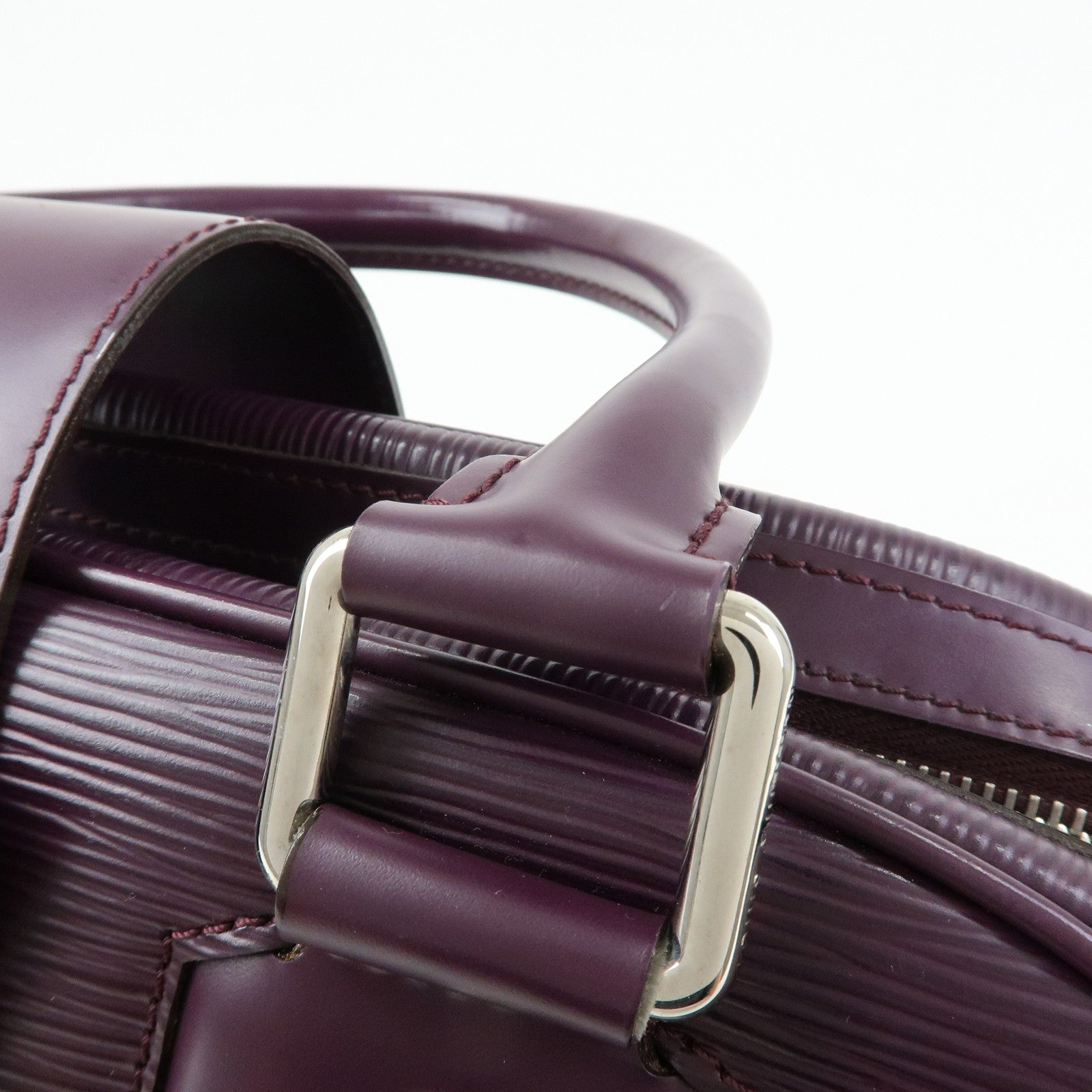 Louis Vuitton Epi Bowling Montaigne GM Hand Bag Cassis M5931K