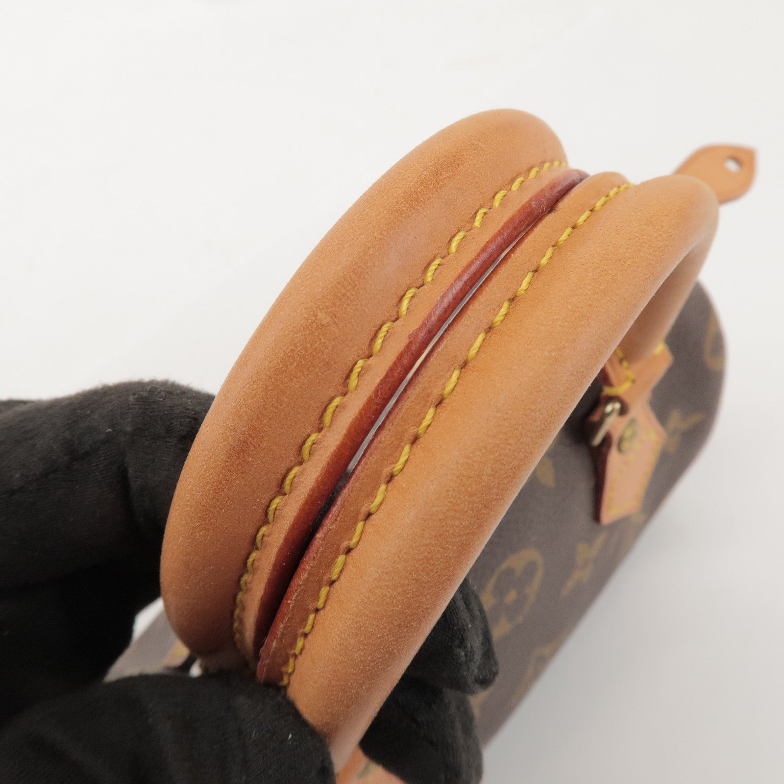 Louis Vuitton Monogram Mini Speedy Hand Bag & Shoulder Strap M41534