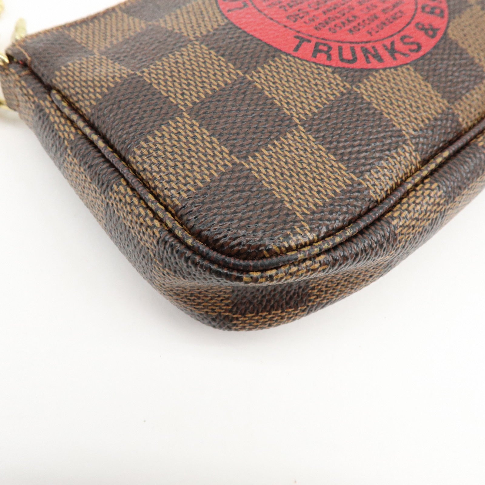 Louis Vuitton Damier T&B Mini Pochette Accessoires Pouch N58011