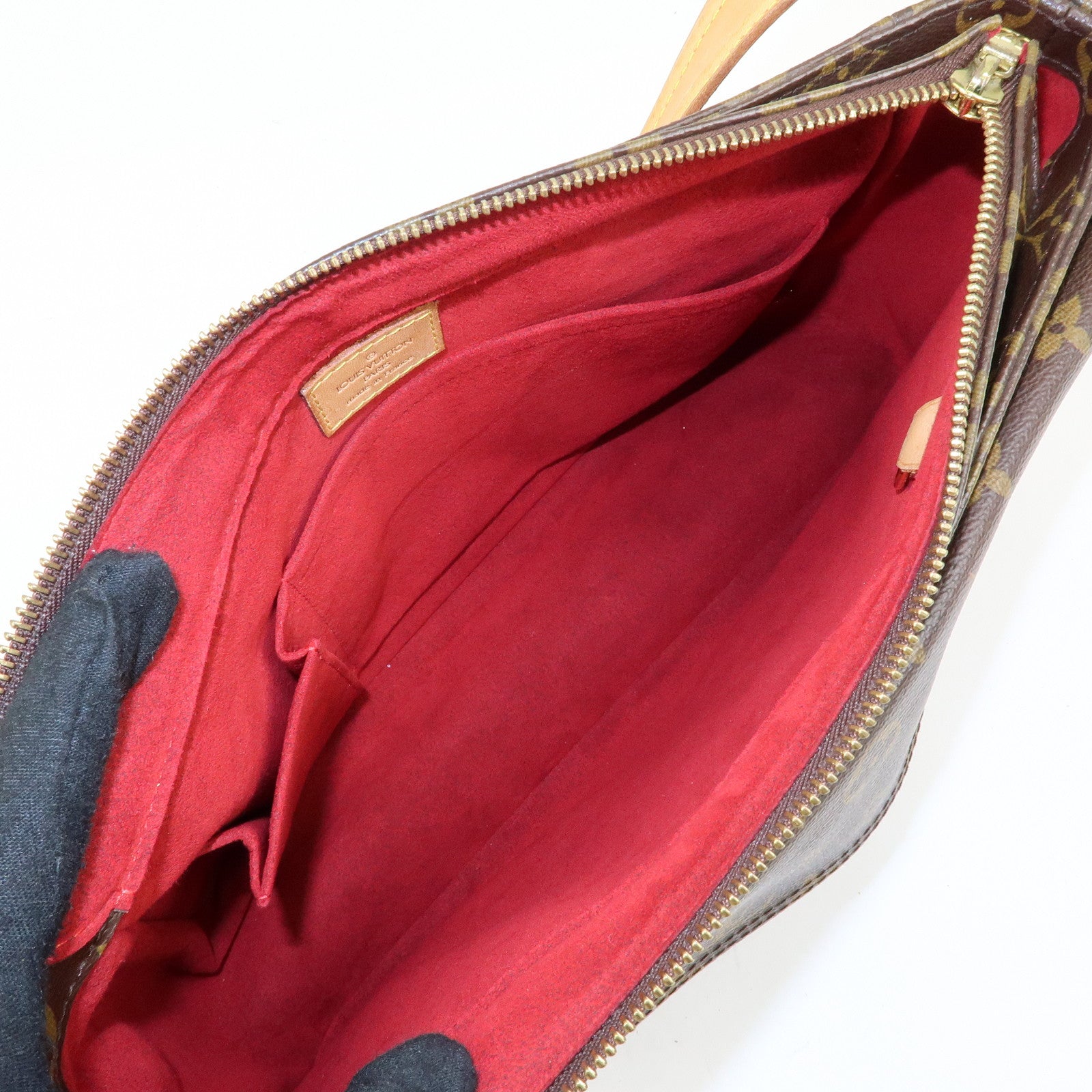Louis Vuitton Monogram Viva Cite GM Shoulder Bag Brown M51163