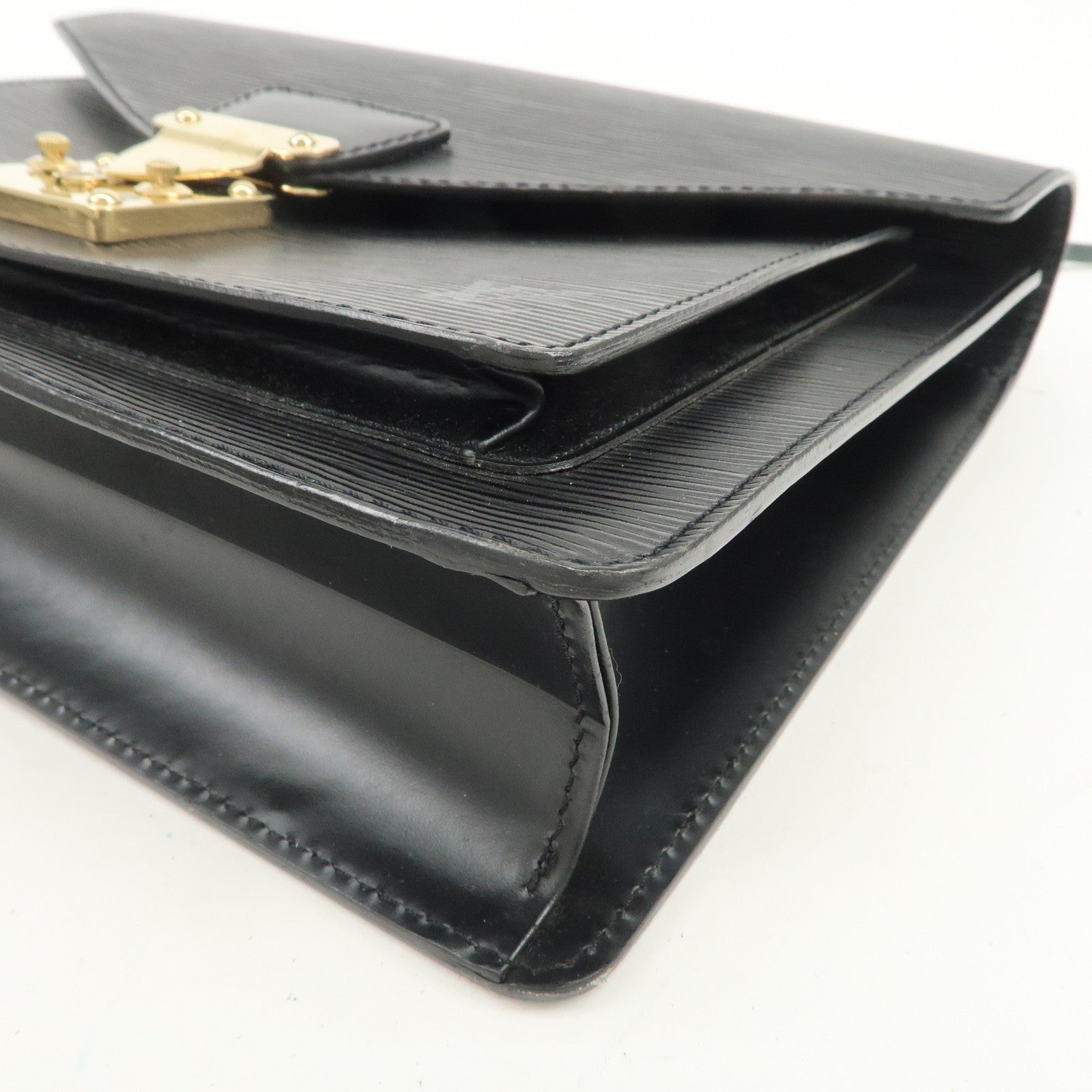 Louis Vuitton Epi Monceau 2Way Shoulder Bag Hand Bag Noir M52122