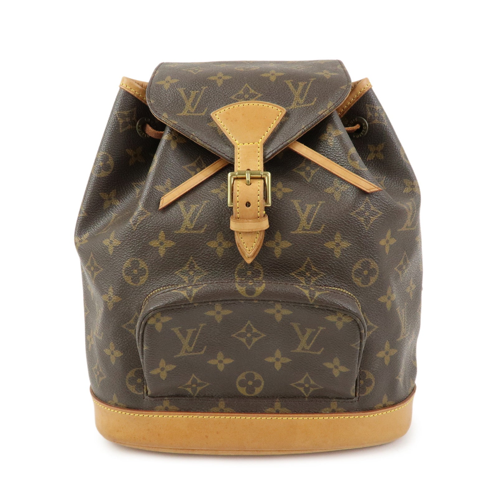 Louis Vuitton Monogram Montsouris MM Backpack Brown M51136