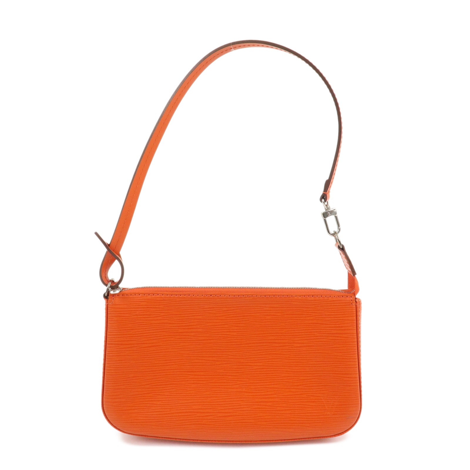 Louis Vuitton Epi Pochette Accessoires Pouch New Style Piment Orange M40778