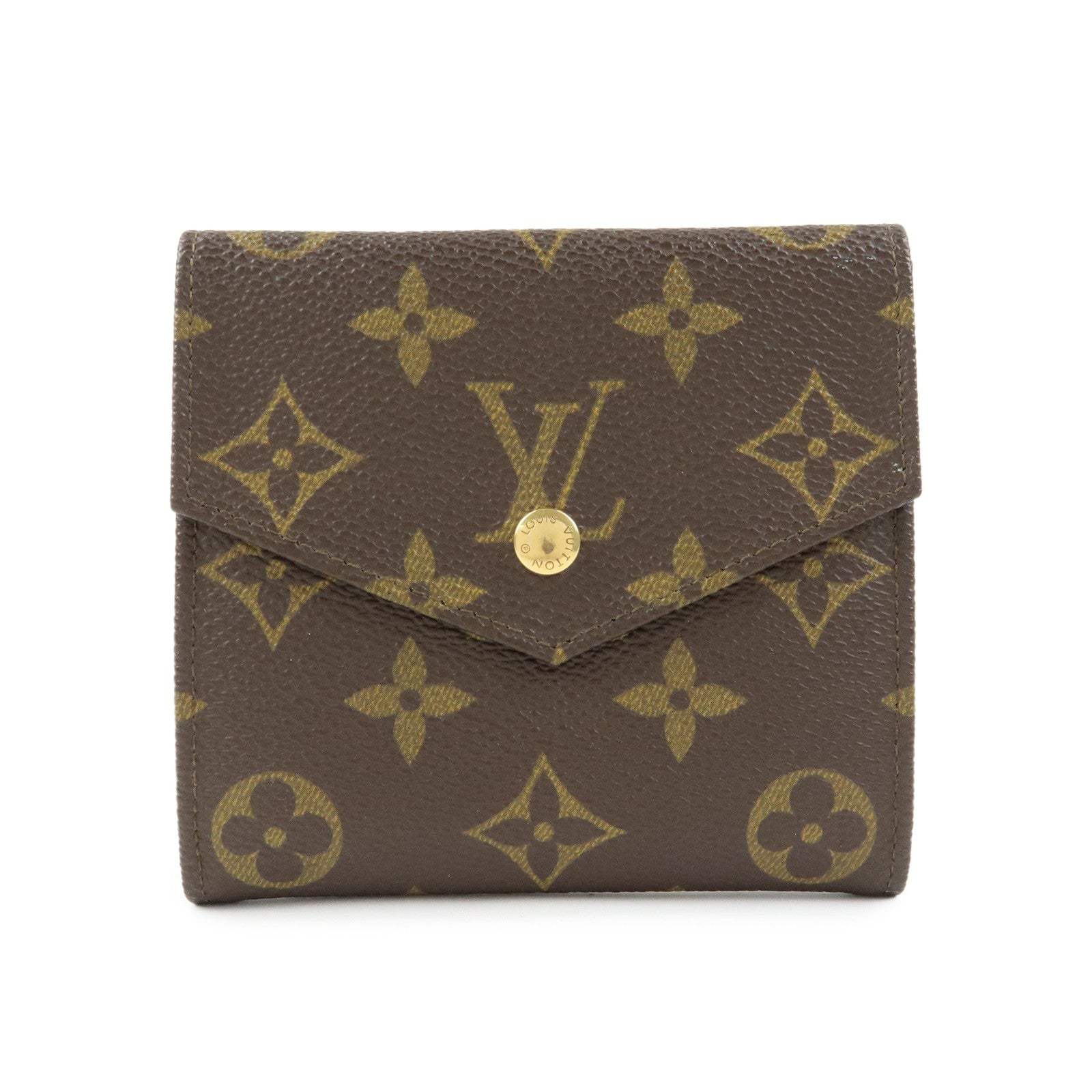 Louis Vuitton Monogram Porte Monnaie Billet Carte Credit M61660