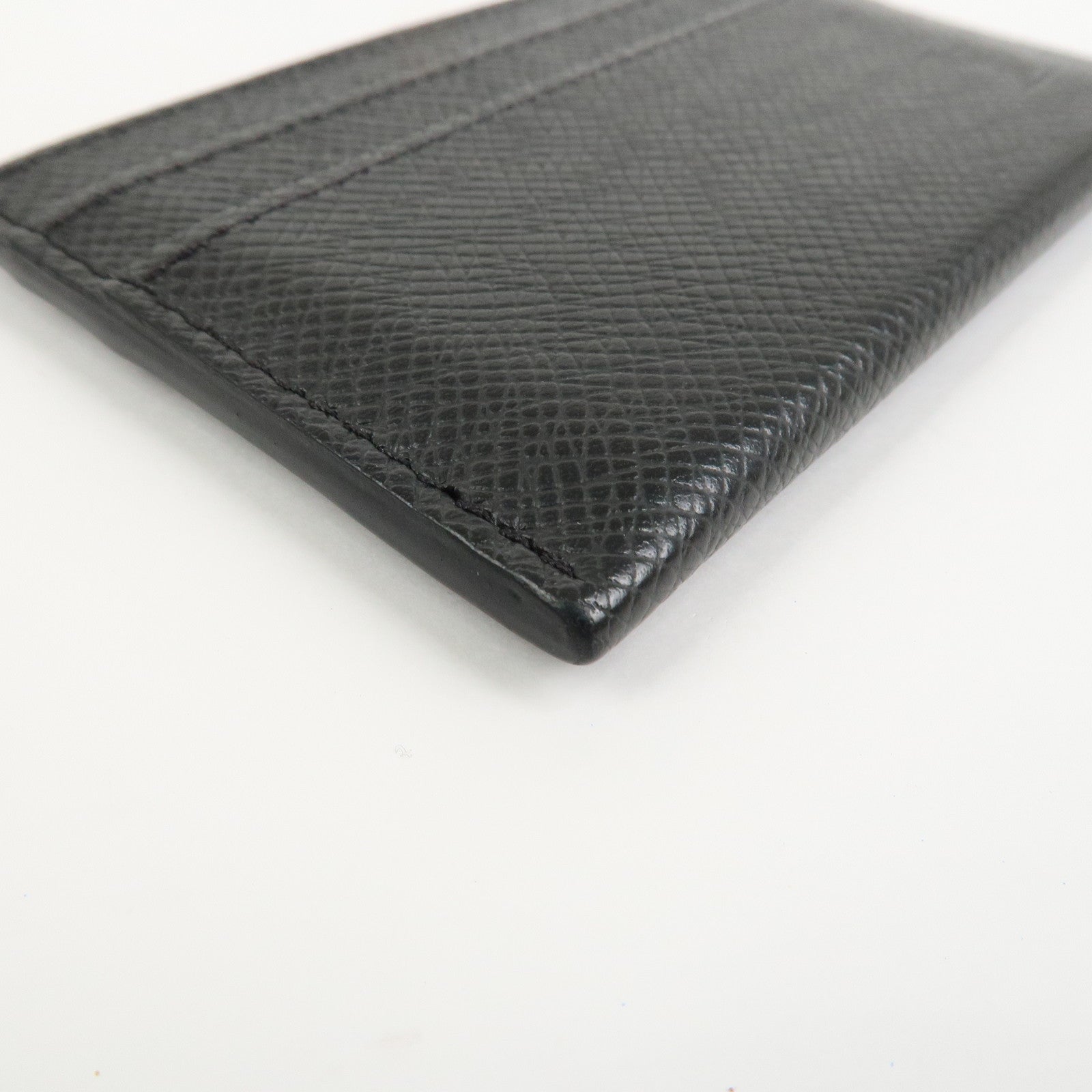 Louis Vuitton Taiga Porte Cartes Double Card Case Ardoise M32730