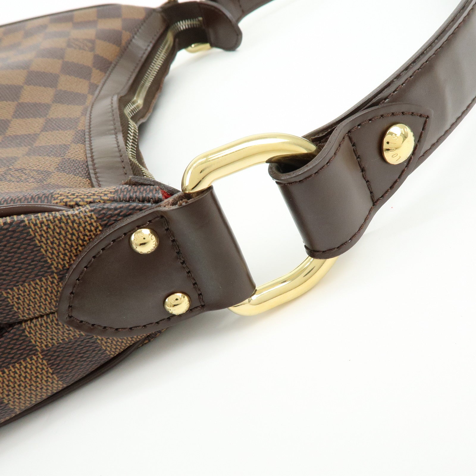 Louis Vuitton Damier Highbury Canvas Shoulder Bag Brown N51200
