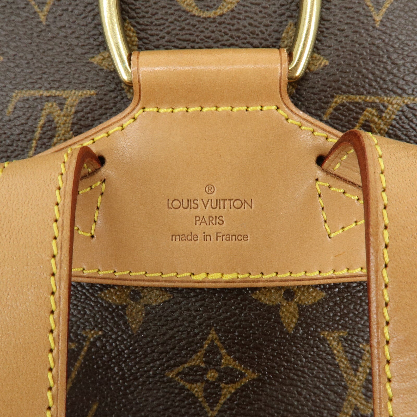 Louis Vuitton Monogram Montsouris MM Backpack Brown M51136