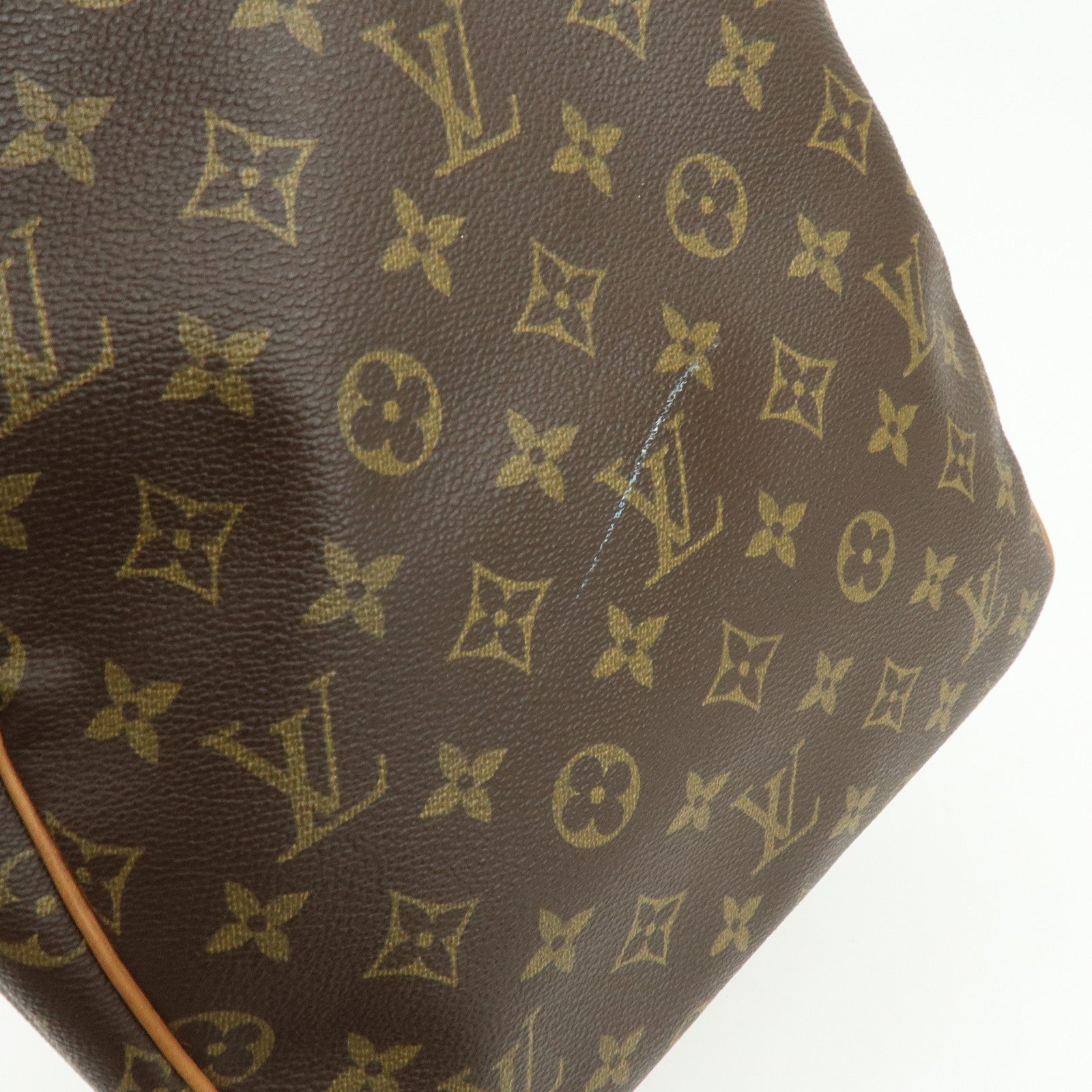 Louis Vuitton Monogram Keep All 55 Boston Bag Brown M41424