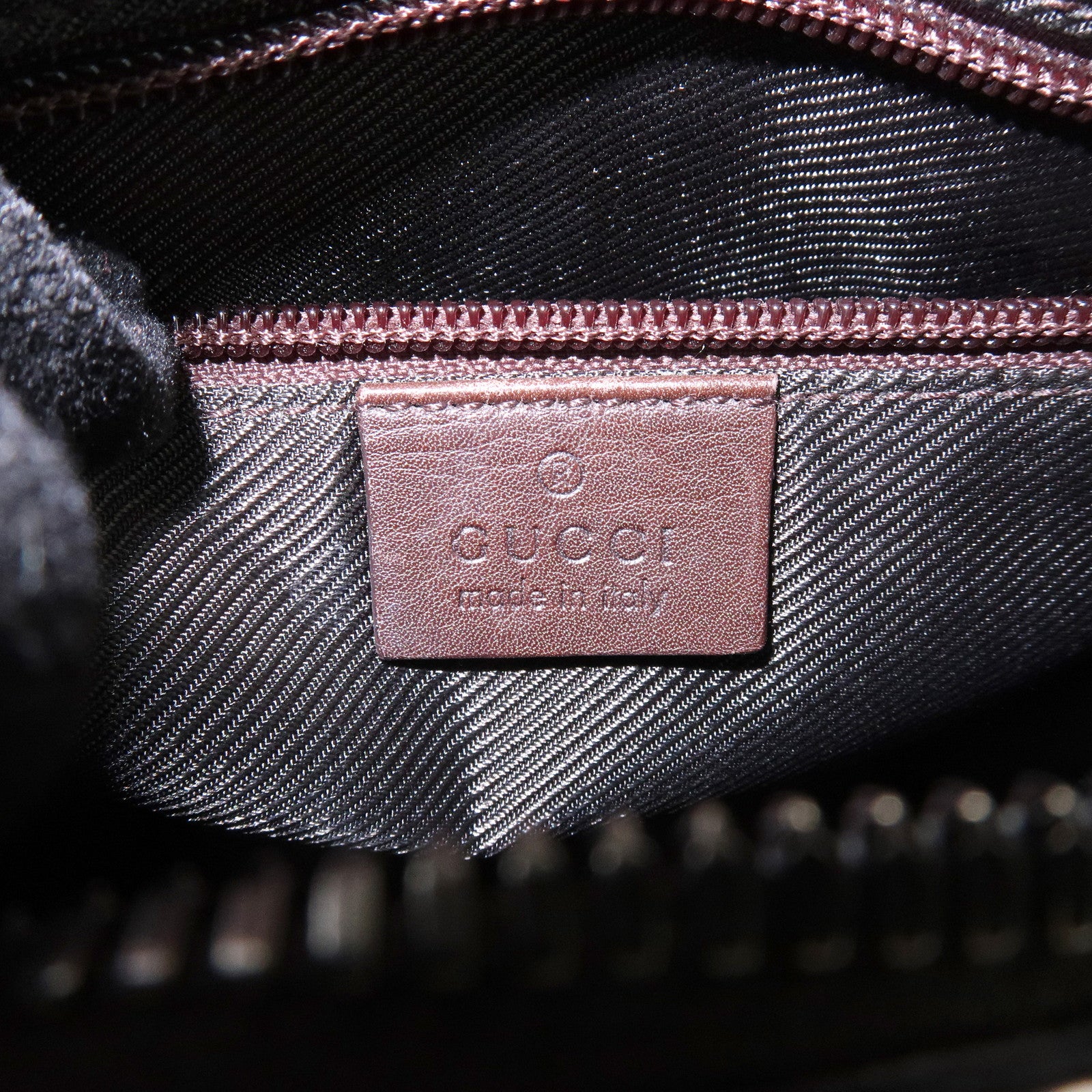 GUCCI GG Supreme PVC Leather Shoulder Crossbody Bag Brown 92562