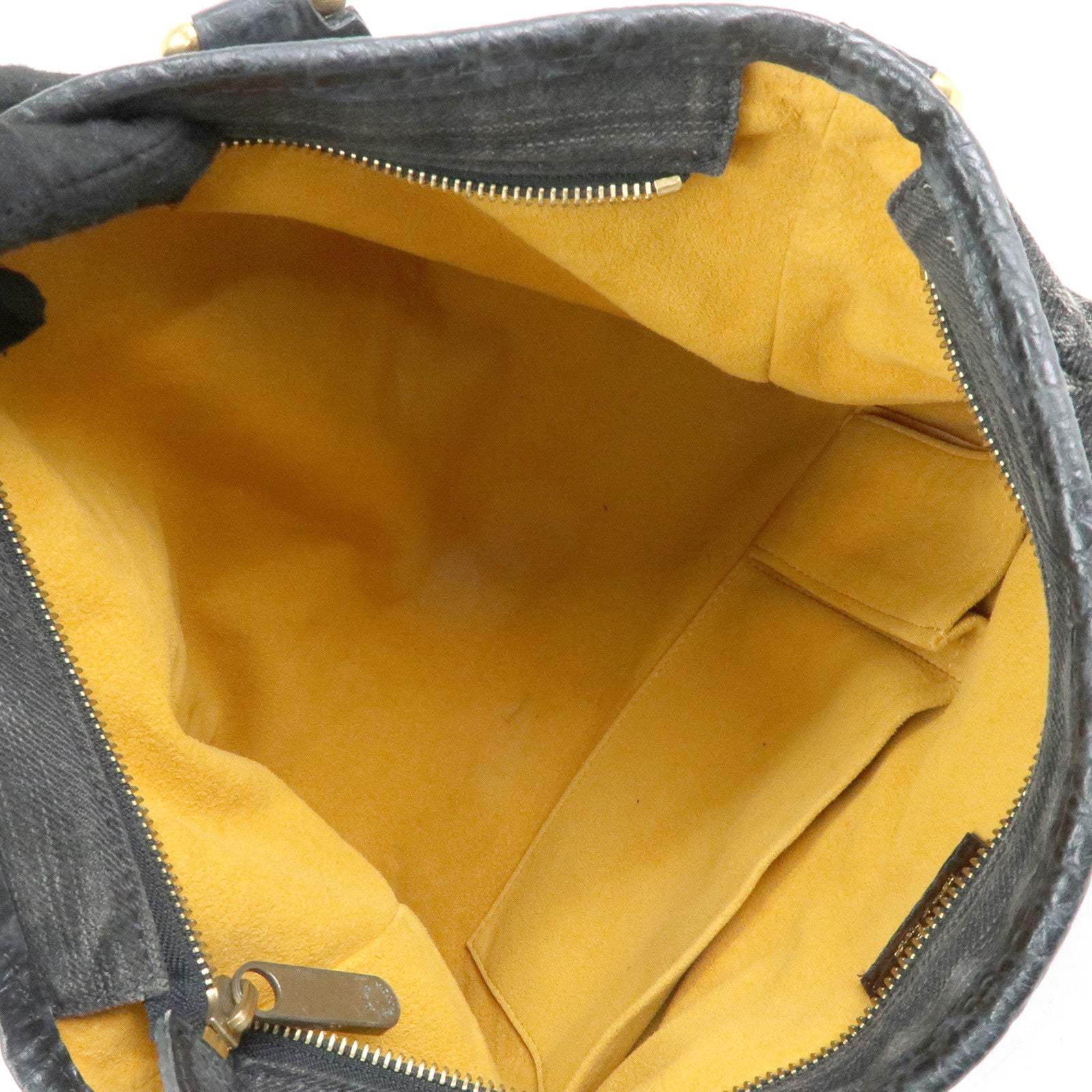 Louis Vuitton Monogram Denim Neo Cabby MM 2Way Bag Noir M95351