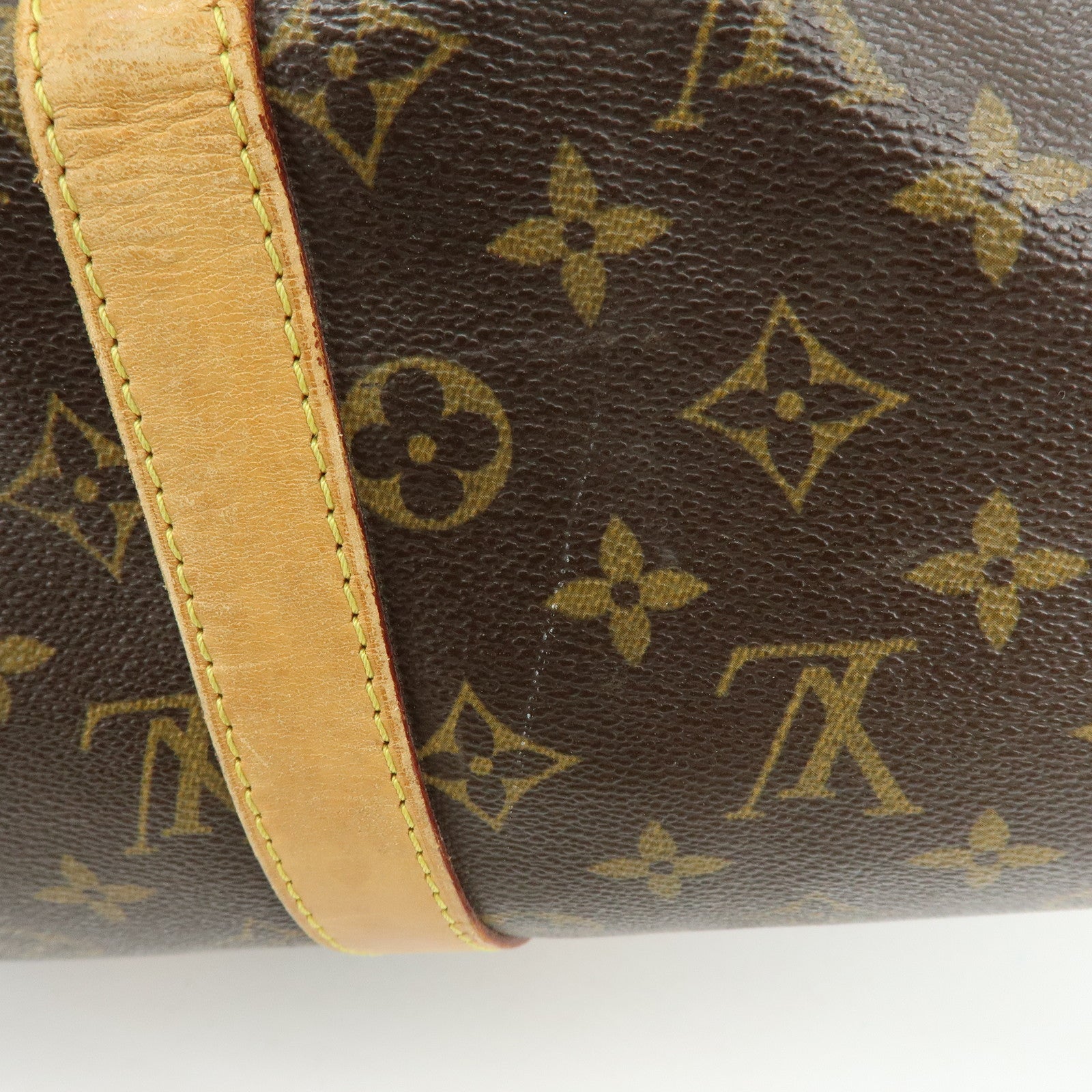 Louis Vuitton Monogram Keep All 45 Boston Bag Brown M41428