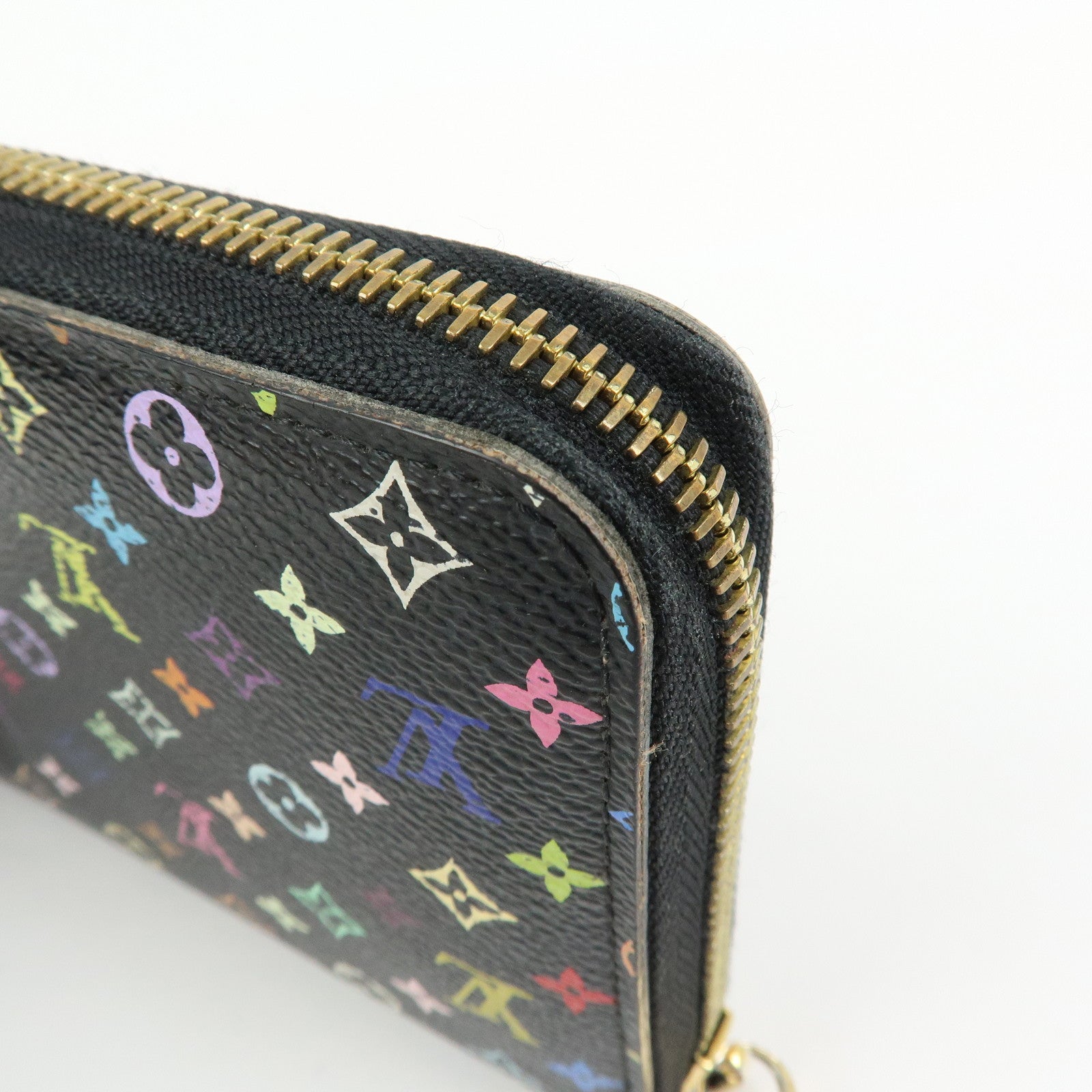 Louis Vuitton Monogram Multi Color Zippy Wallet Violet M60275