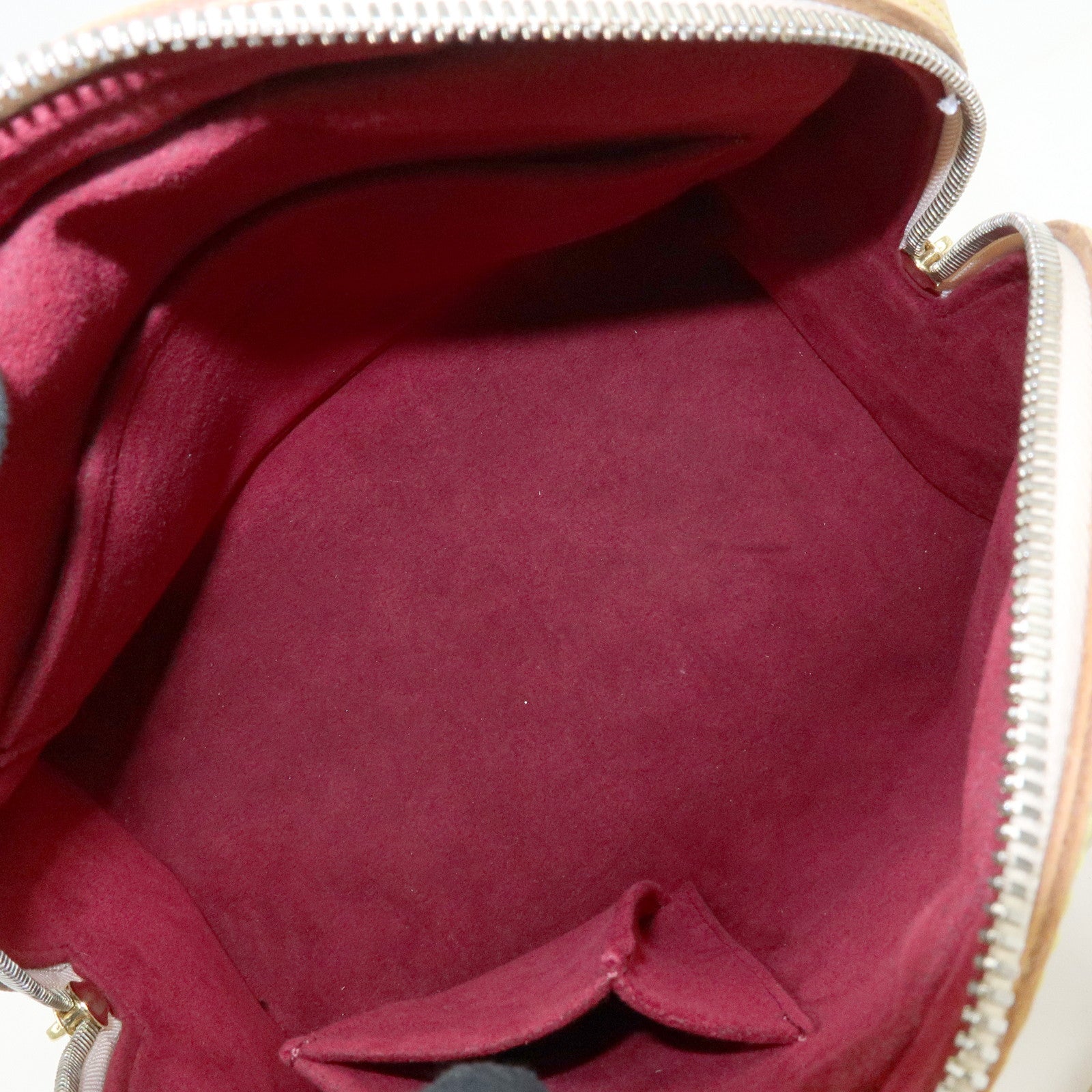 Louis Vuitton Monogram Priscilla Hand Bag Multicolor Blanc M40096