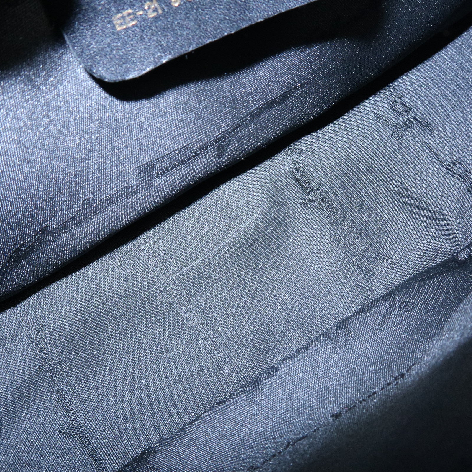 Ferragamo Leather Shoulder Bag Hand Bag Black