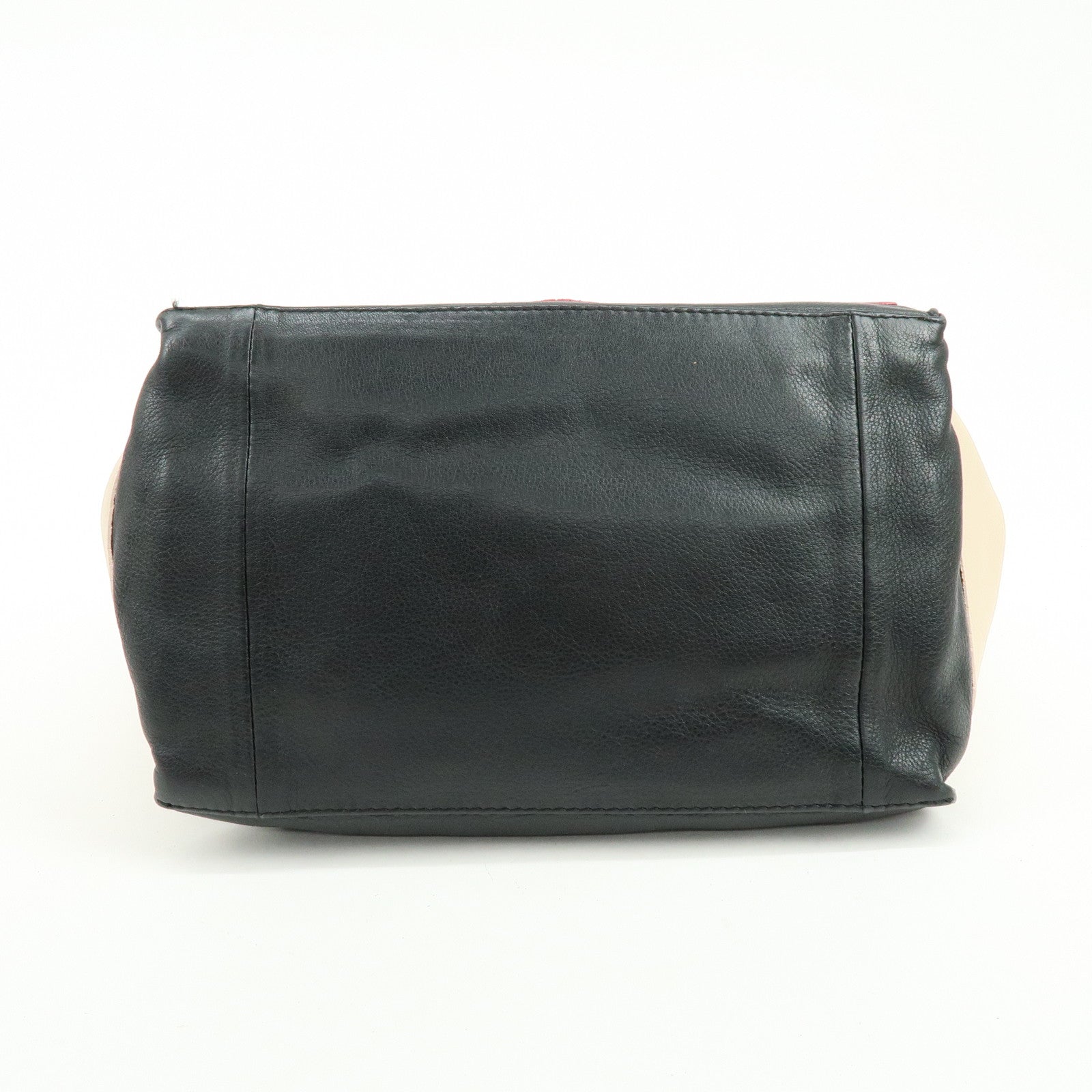 Chloe See By Chloe Leather 2Way Shoulder Bag Hand Bag Pink Black