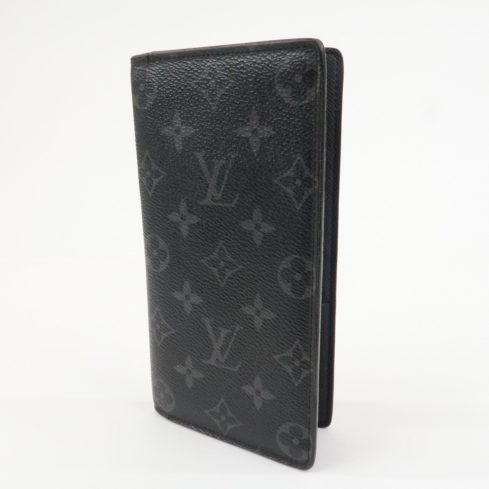 Louis Vuitton Monogram Eclips Portefeuille Brazza Wallet M61697