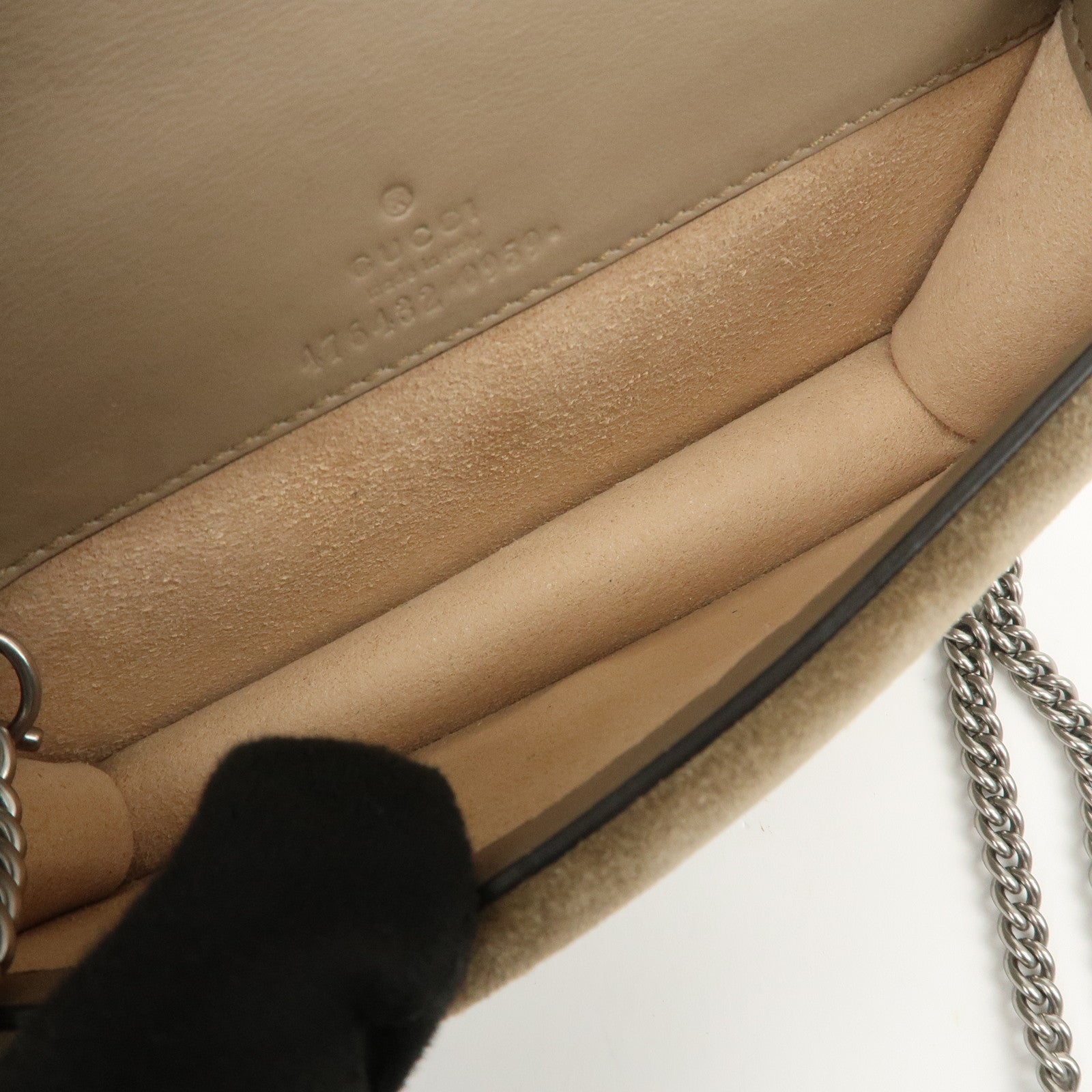 GUCCI Dionysus Super Mini Bag Leather Chain Shoulder Bag 476432