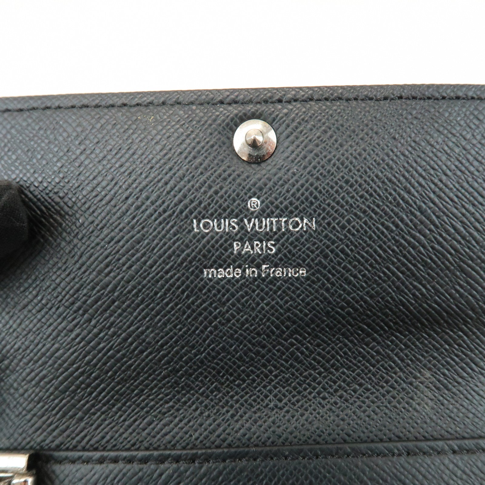 Louis Vuitton Damier Graphite Multicle 6 Key Case Gray Black N62662