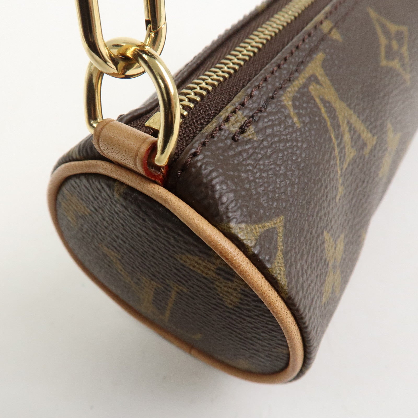 Louis Vuitton Monogram Mini Pouch for Papillon Bag Brown