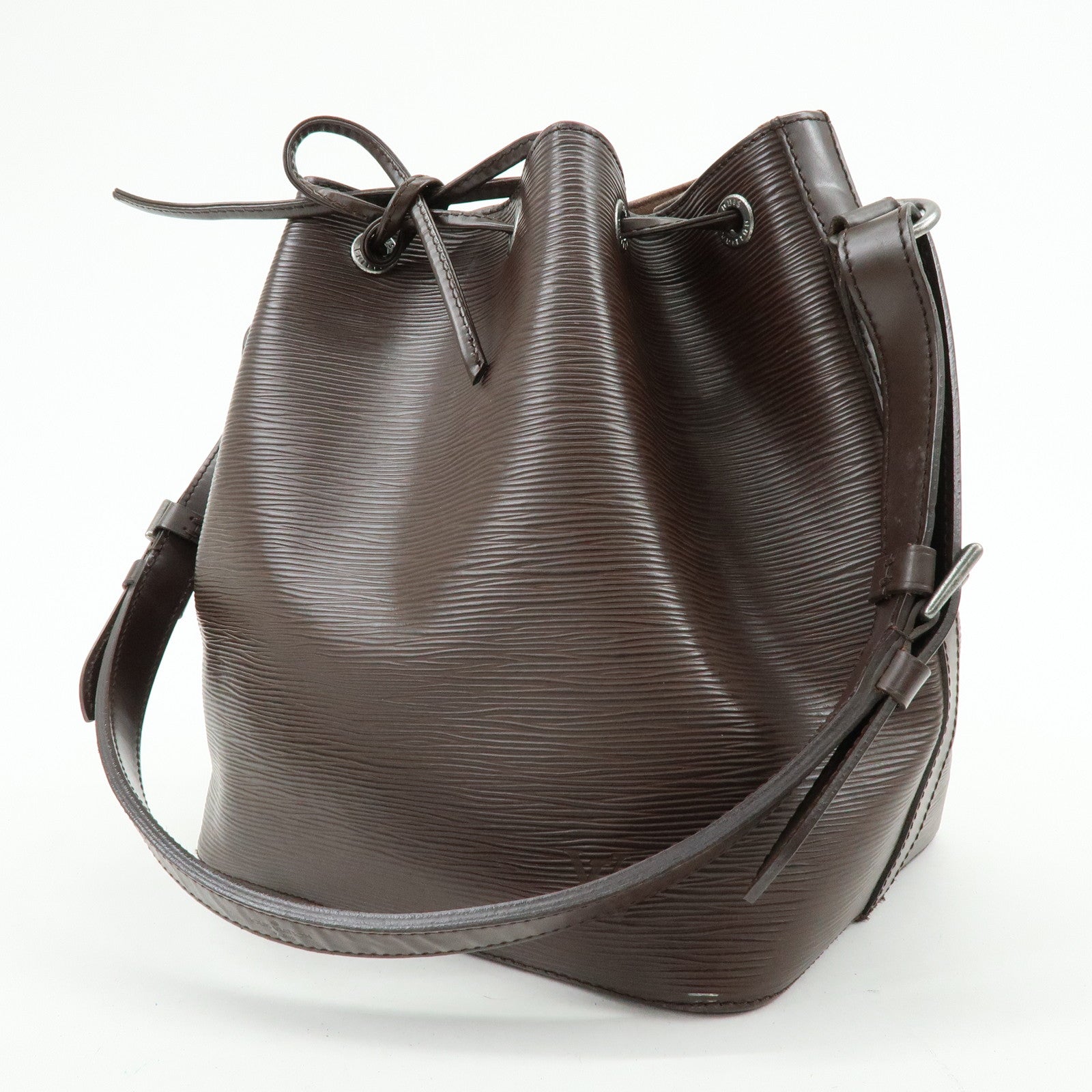 Louis Vuitton Epi Leather Petit Noe Shoulder Bag Mocha M5901D