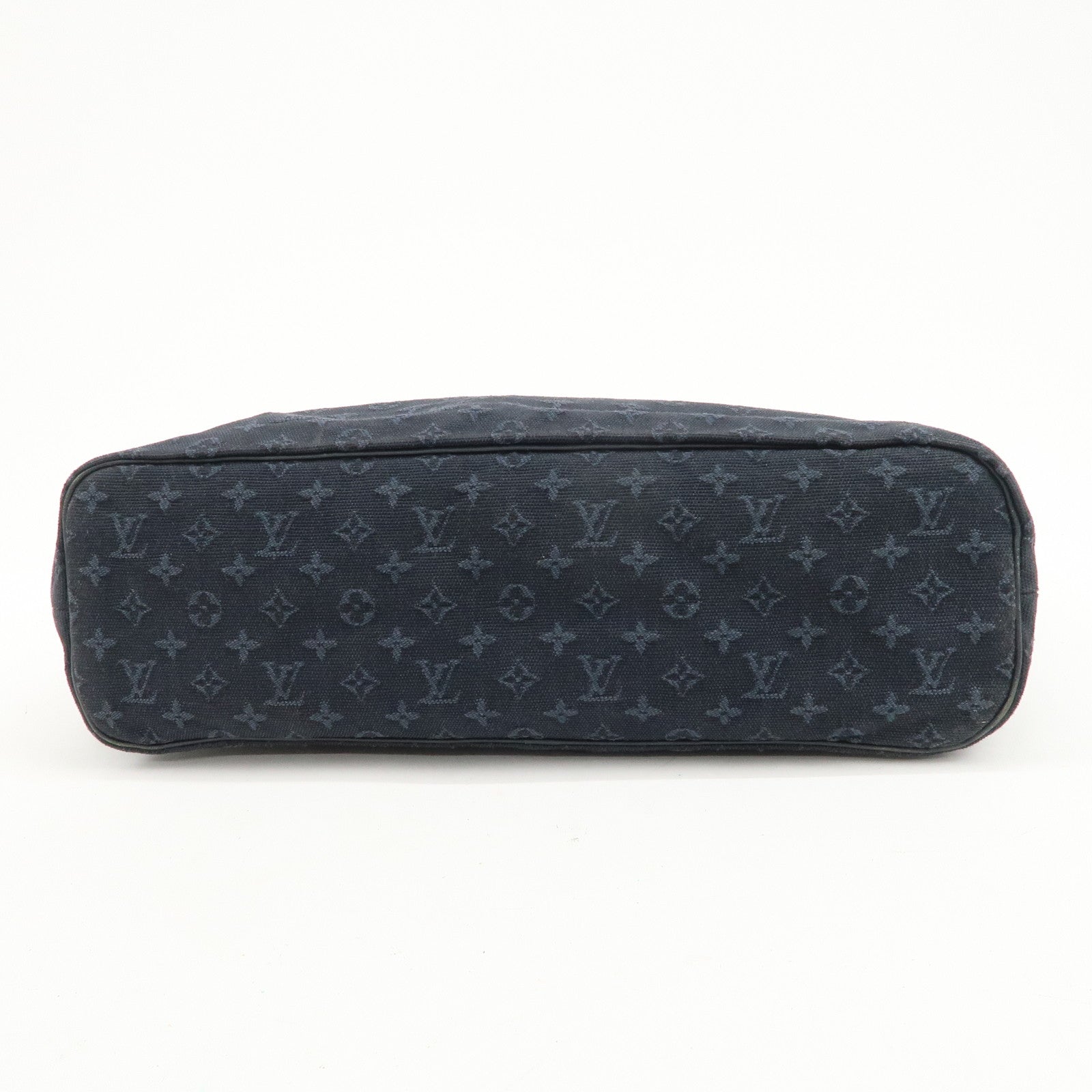 Louis Vuitton Monogram Mini Canvas Lucille GM Tote Bag Blue M92679