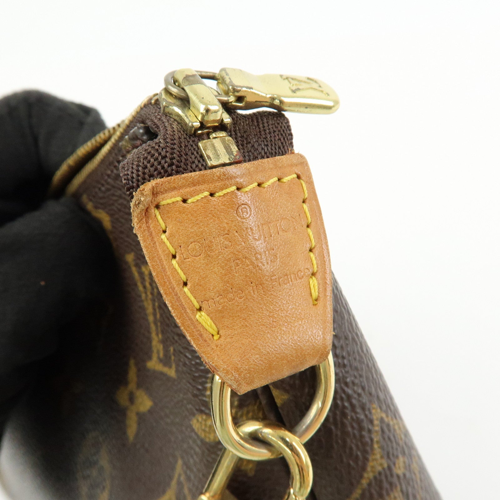 Louis Vuitton Monogram Pochette Accessoires Pouch Hand Bag M51980