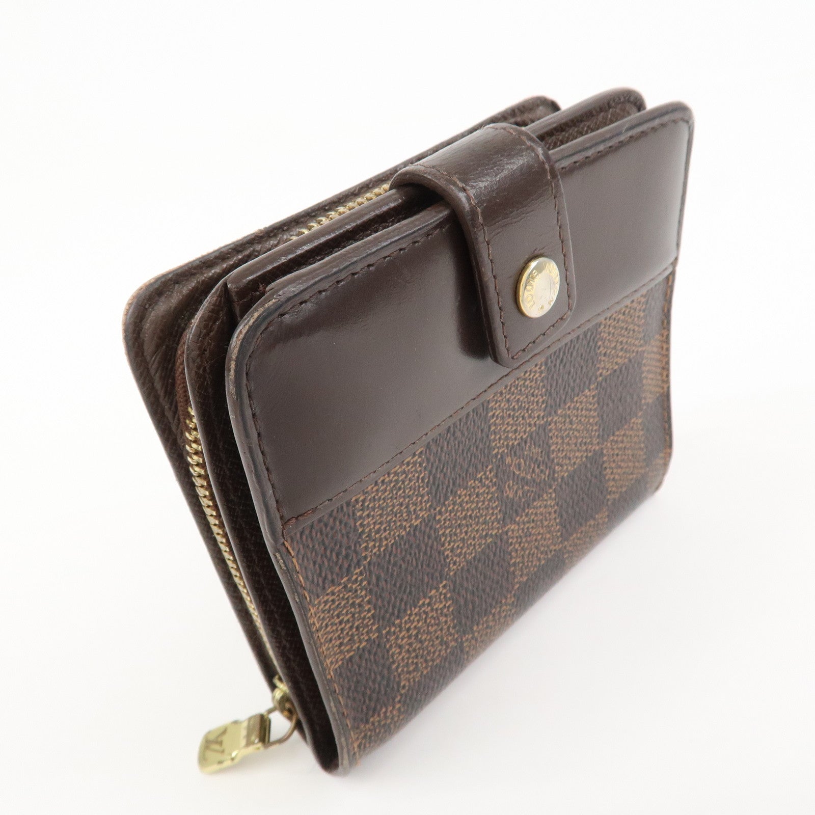 Louis Vuitton Damier Compact Zippy Bi-fold Small Wallet N61668