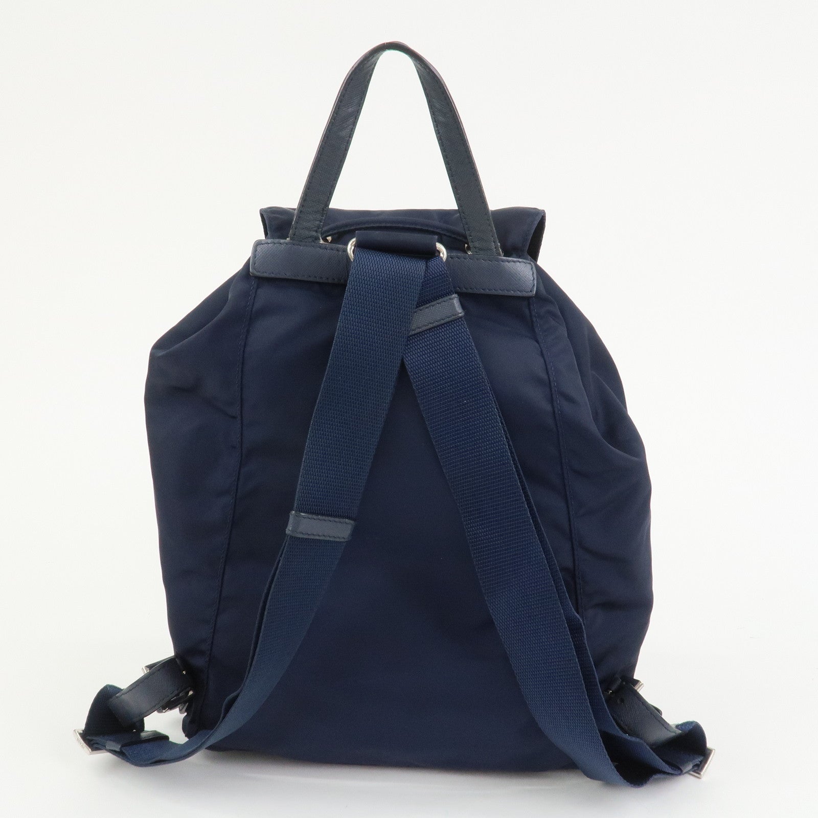 PRADA - Nylon   Saffiano Leather Navy BZ0032