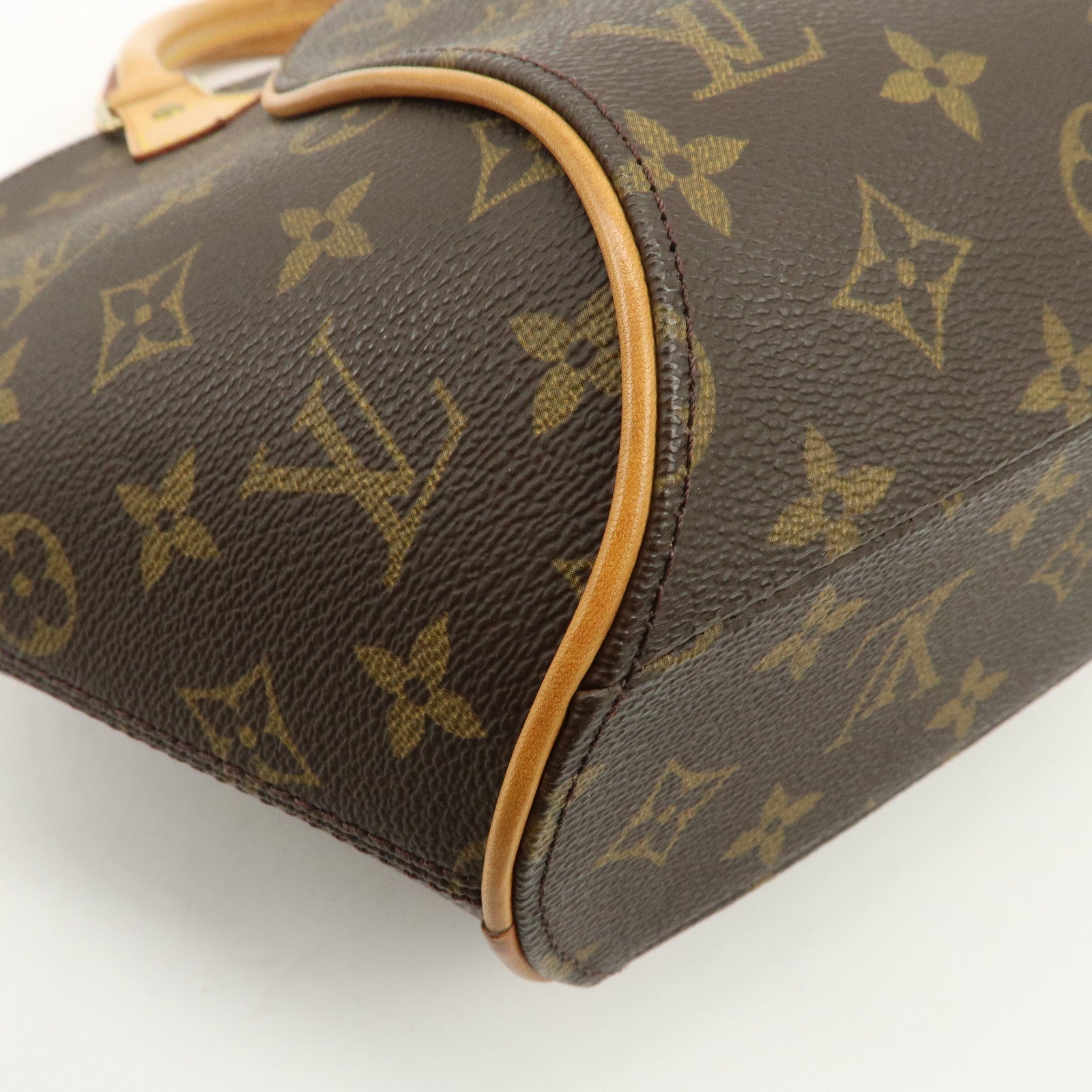 Louis Vuitton Monogram Canvas Ellipse PM Hand Bag Brown M51127
