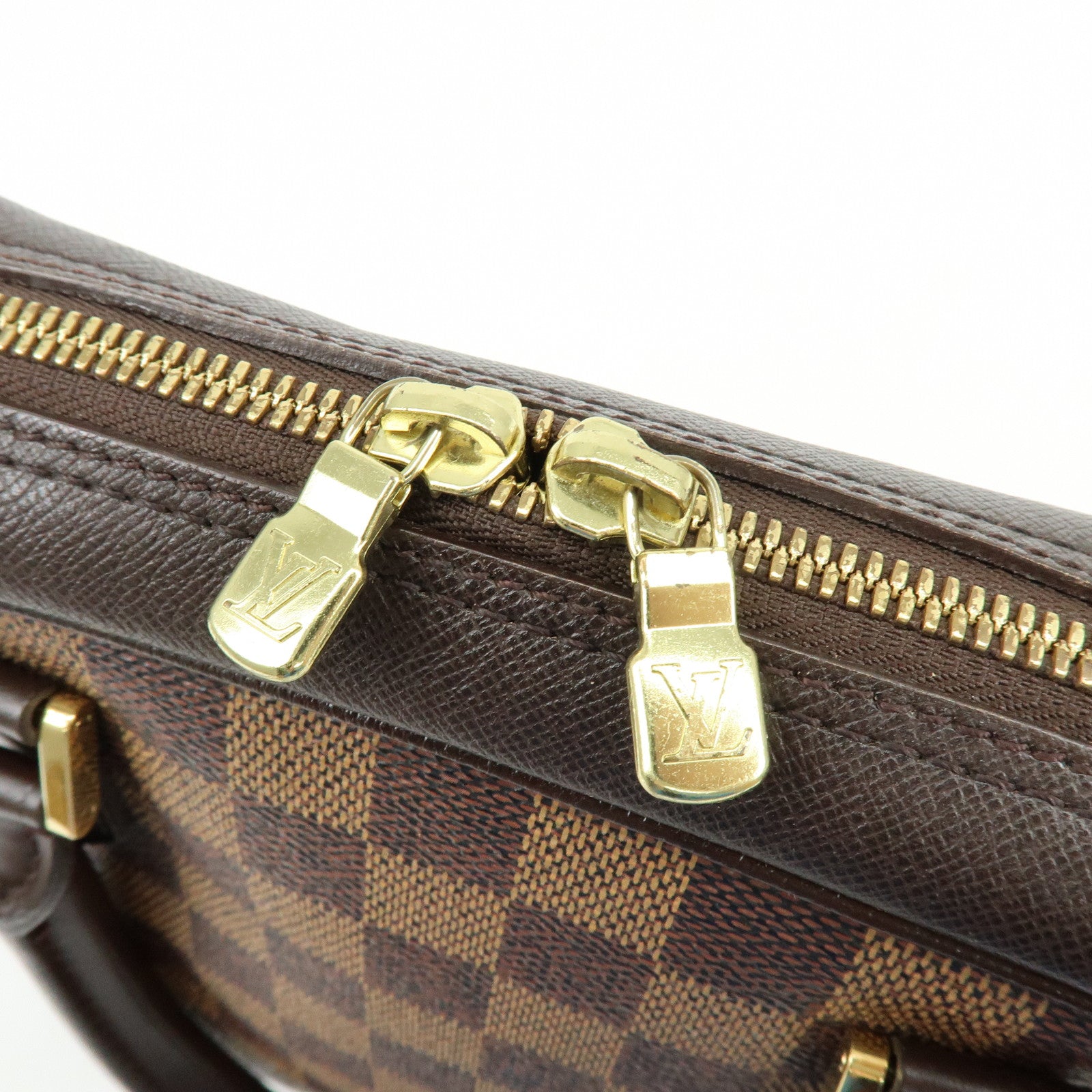 Louis Vuitton Damier Canvas Brera Hand Bag Ebene N51150