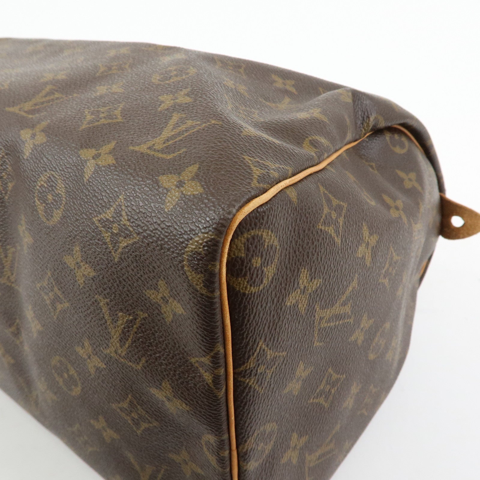 Louis Vuitton Monogram Speedy 40 Hand Bag Boston Bag Brown M41522