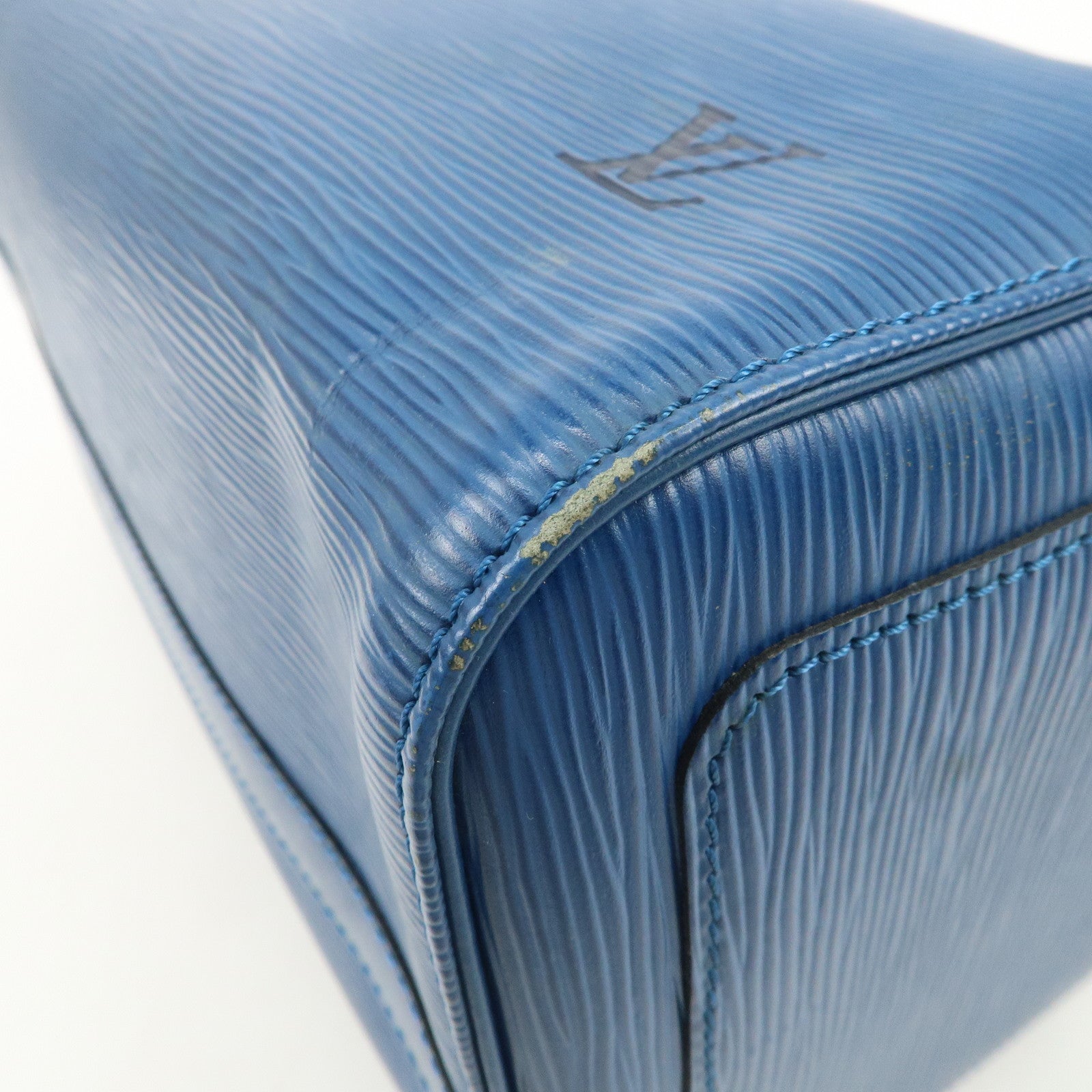 Louis Vuitton Epi Speedy 30 Hand Bag Boston Bag Toledo Blue M43005