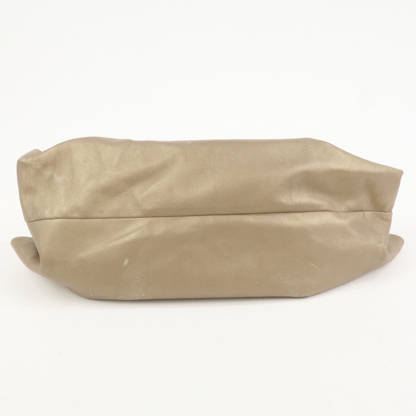 LOEWE Anagram Nappa Aire Leather Hand Bag Shoulder Bag Gold