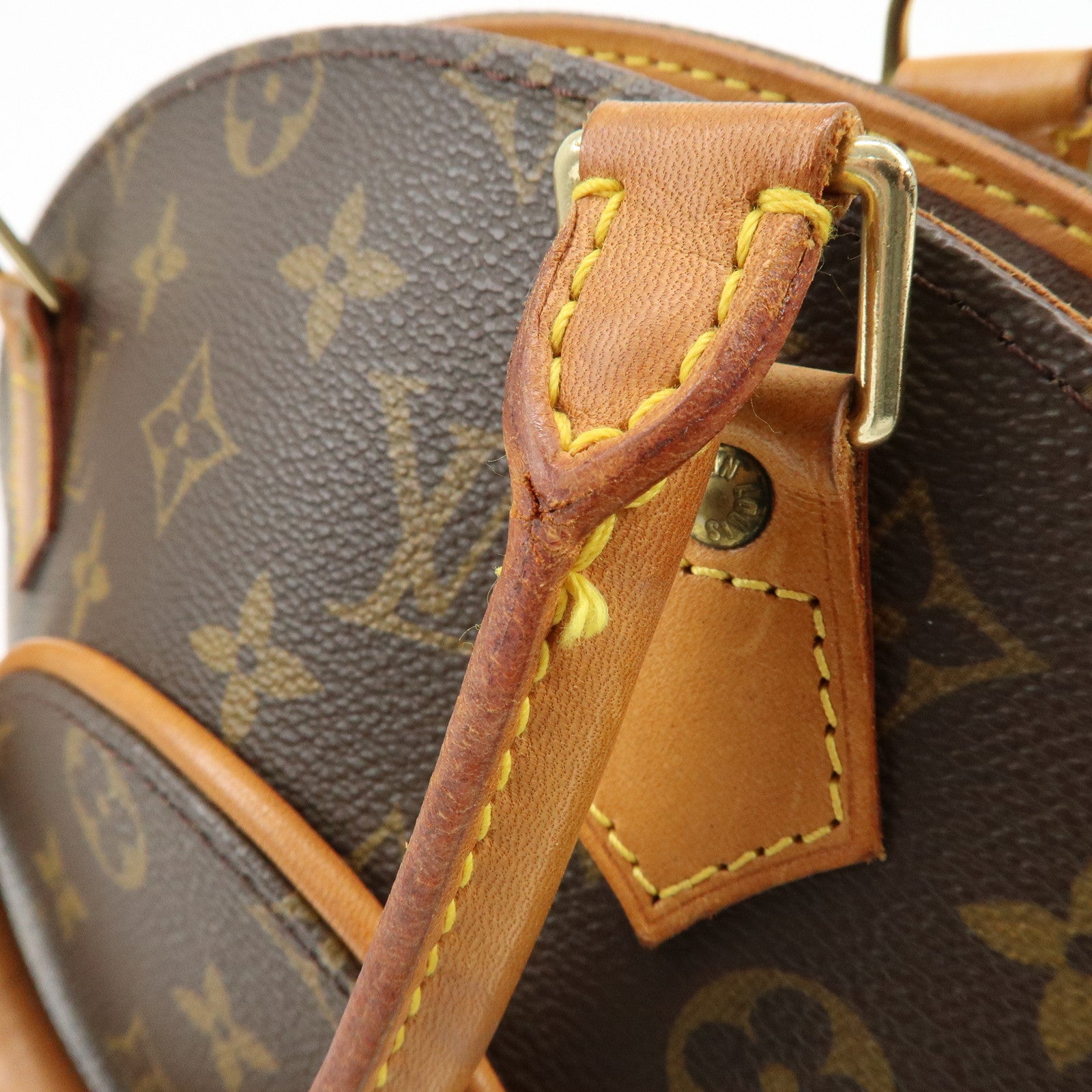 Louis Vuitton Monogram Ellipse PM Hand Bag Brown M51127