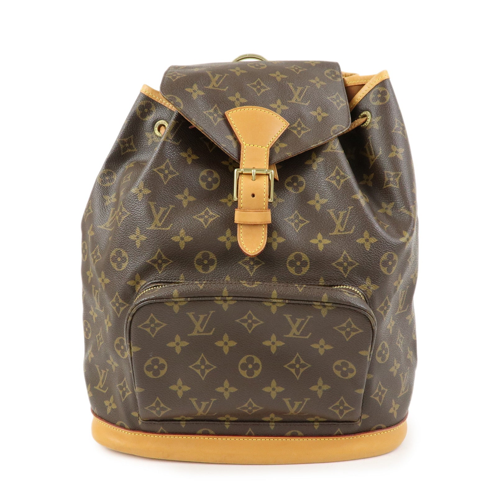 Louis Vuitton Monogram Montsouris GM Backpack Brown M51135