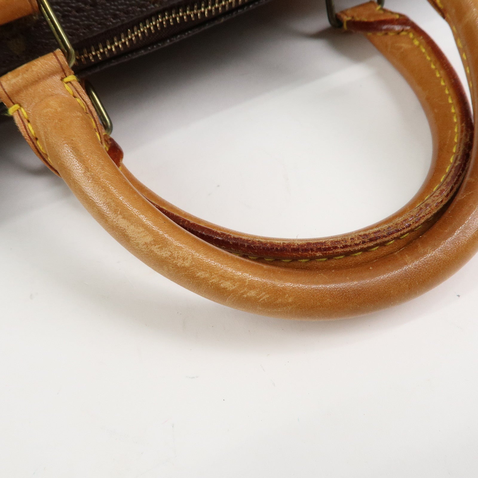 Louis Vuitton Monogram Speedy 40 Hand Bag Boston Bag Brown M41522