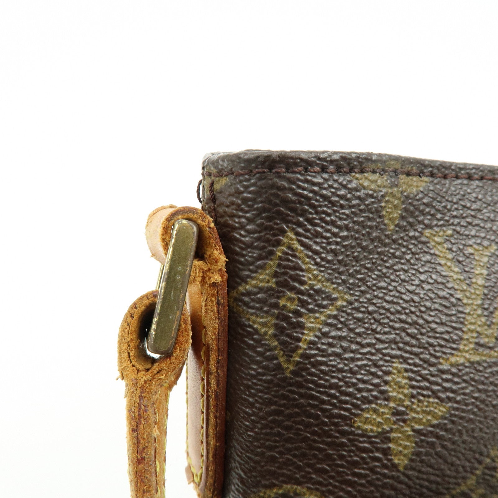 Louis Vuitton Monogram Trotteur Canvas Shoulder Bag Brown M51240