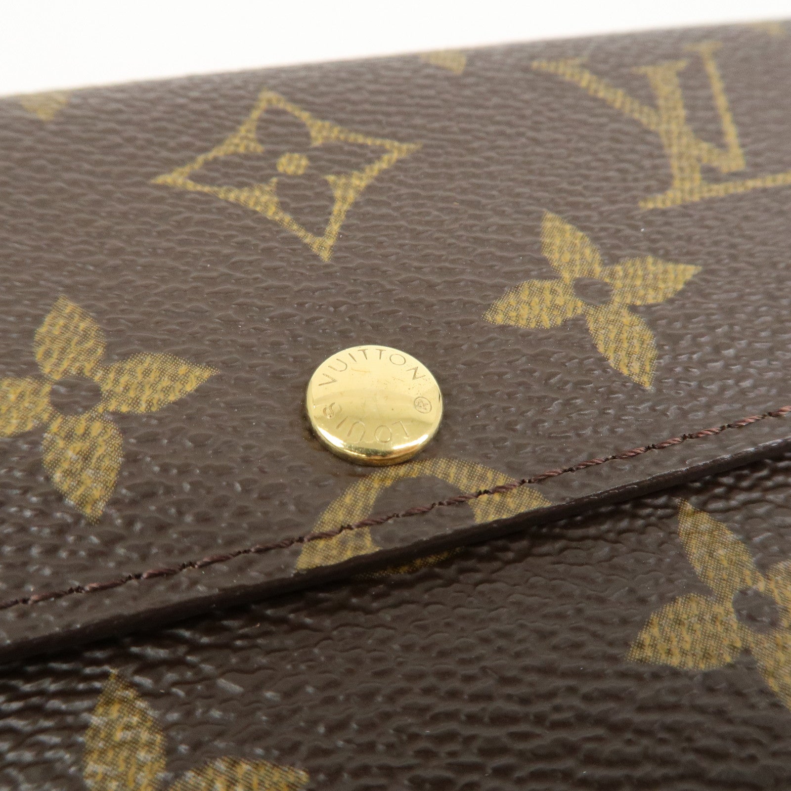 Louis Vuitton Monogram Porte Monnaie Credit Long Wallet M61726