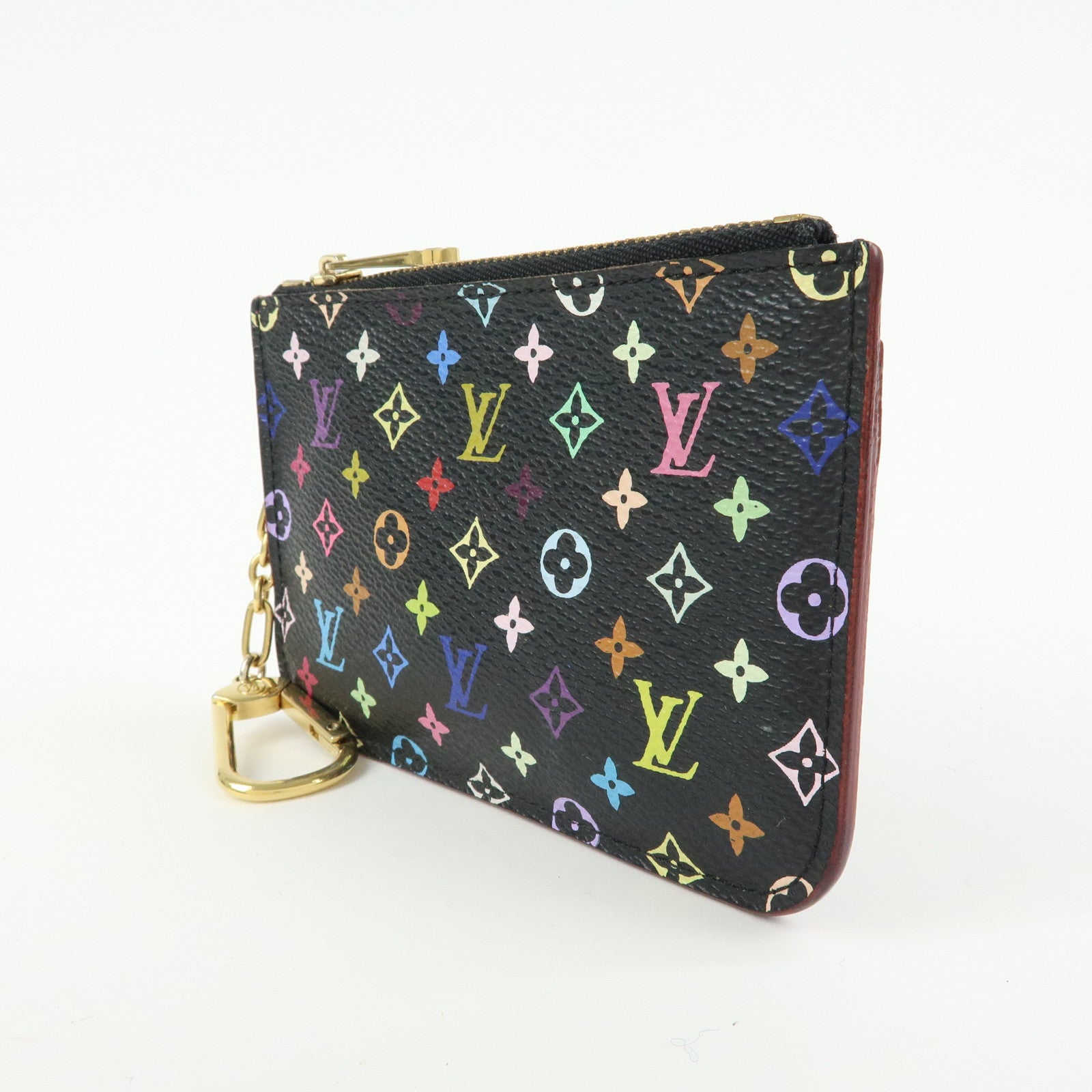 Louis Vuitton Monogram Multicolor Pochette Cles Coin Case M93735