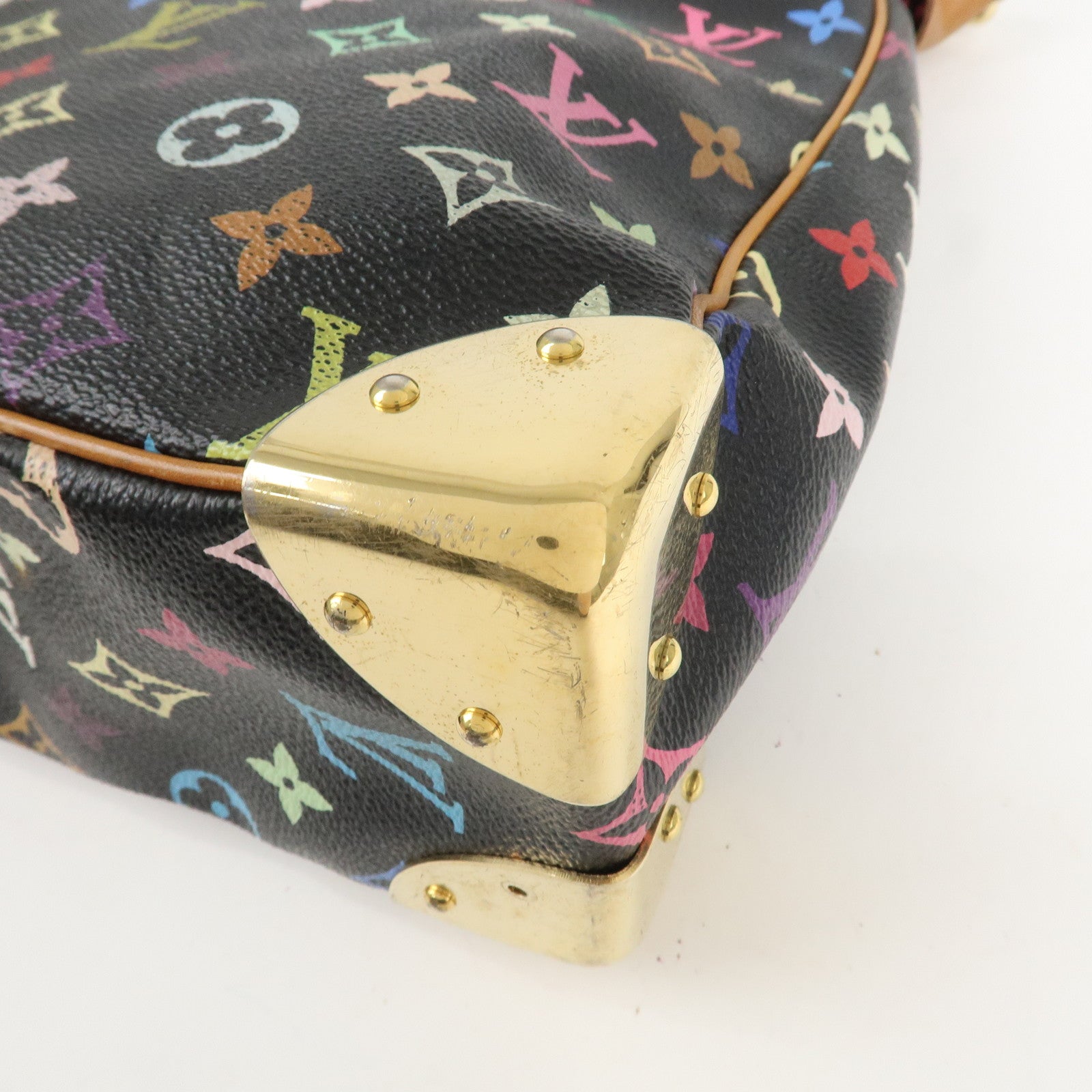 Louis Vuitton Monogram Multicolor Boulogne Shoulder Bag Noir M92638 Used