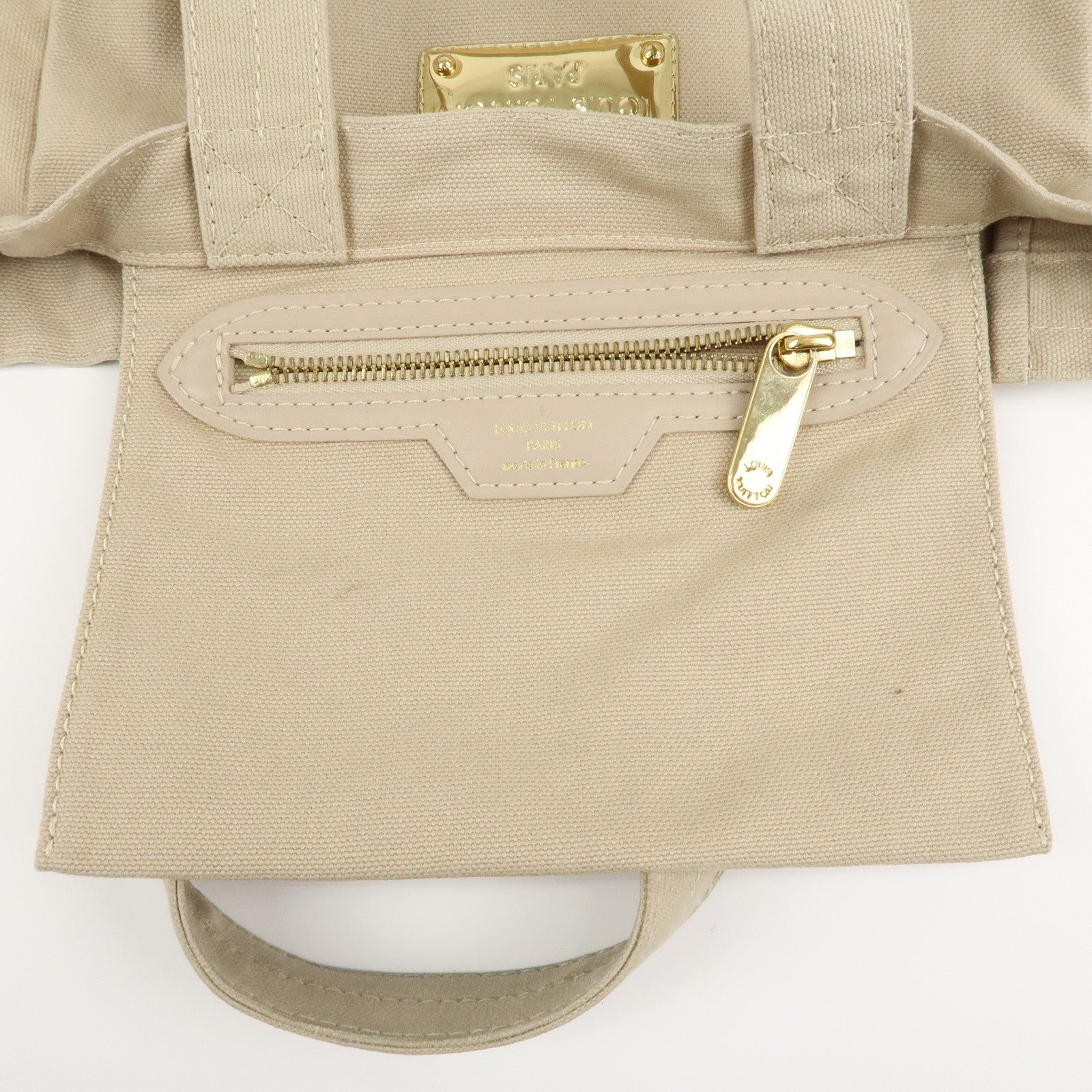 Louis Vuitton Canvas That's Love Tote Bag Hand Bag Ivory M95468 Used